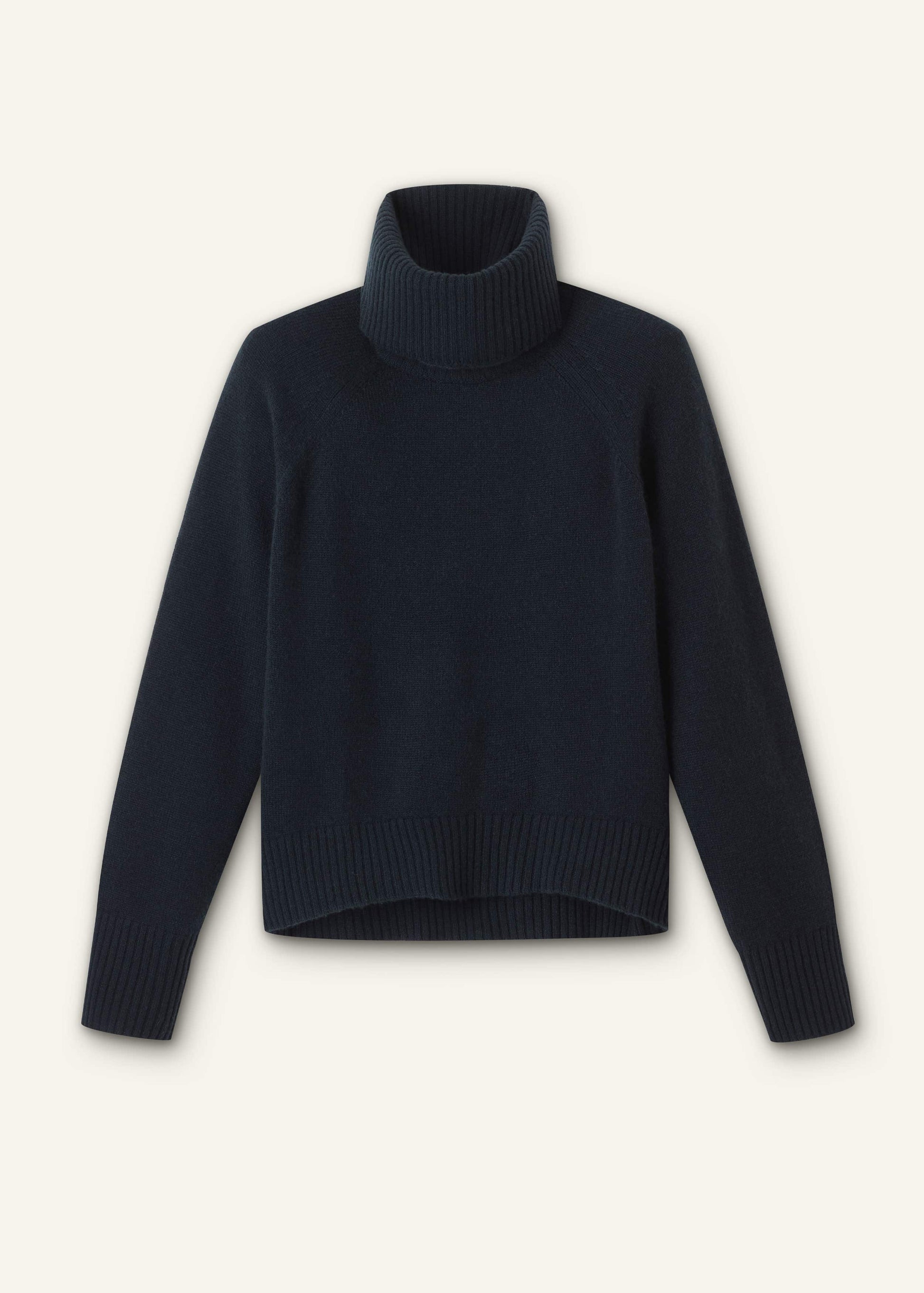 ME and EM Clothing Navy Raglan Sweater + Snood