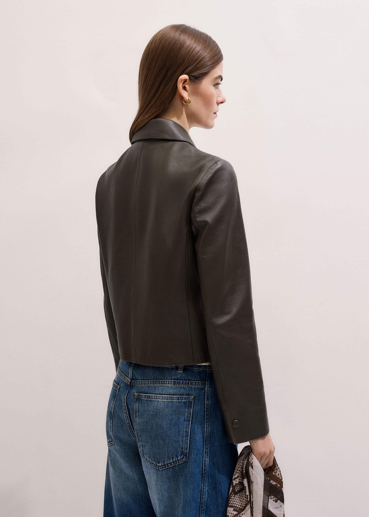 ME and EM Clothing Brown Patch Pocket Jacket