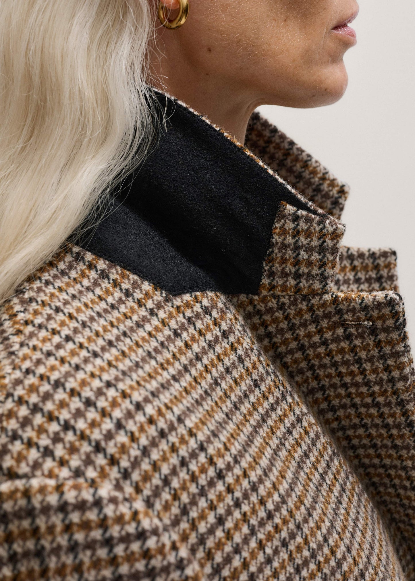 ME and EM Clothing Brown Heritage Wool Coat