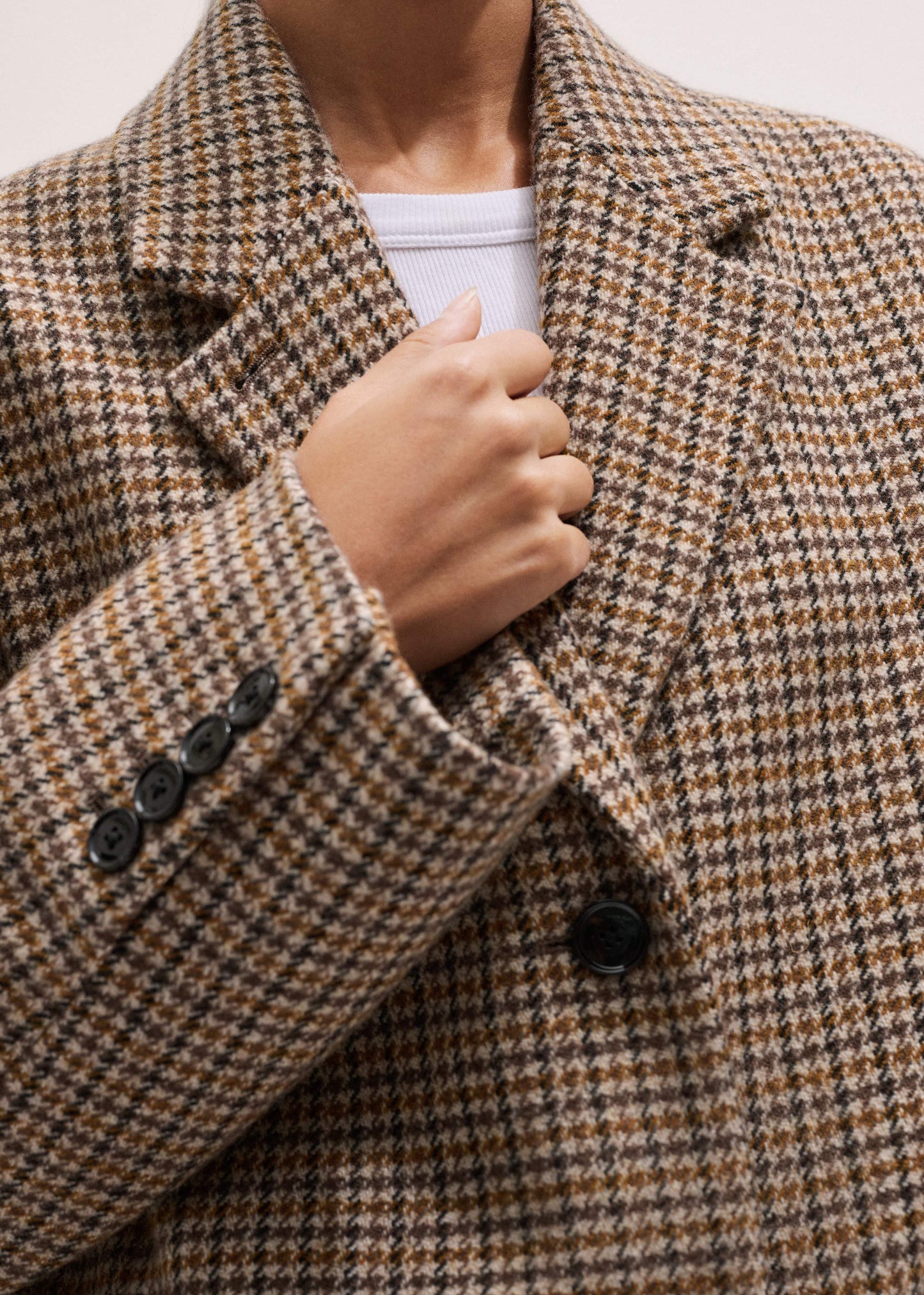 ME and EM Clothing Brown Heritage Wool Coat