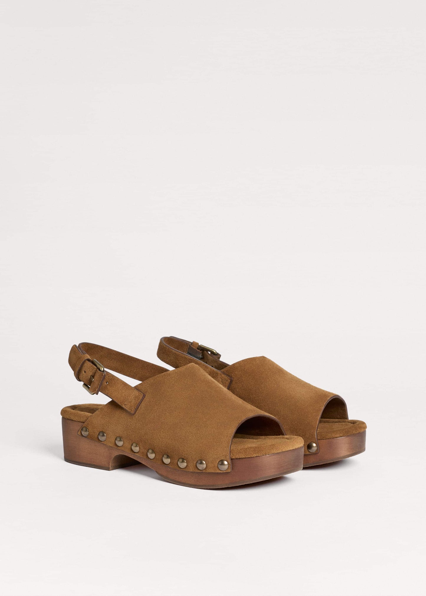 ME and EM Clothing|Accessories Brown Slingback Clog