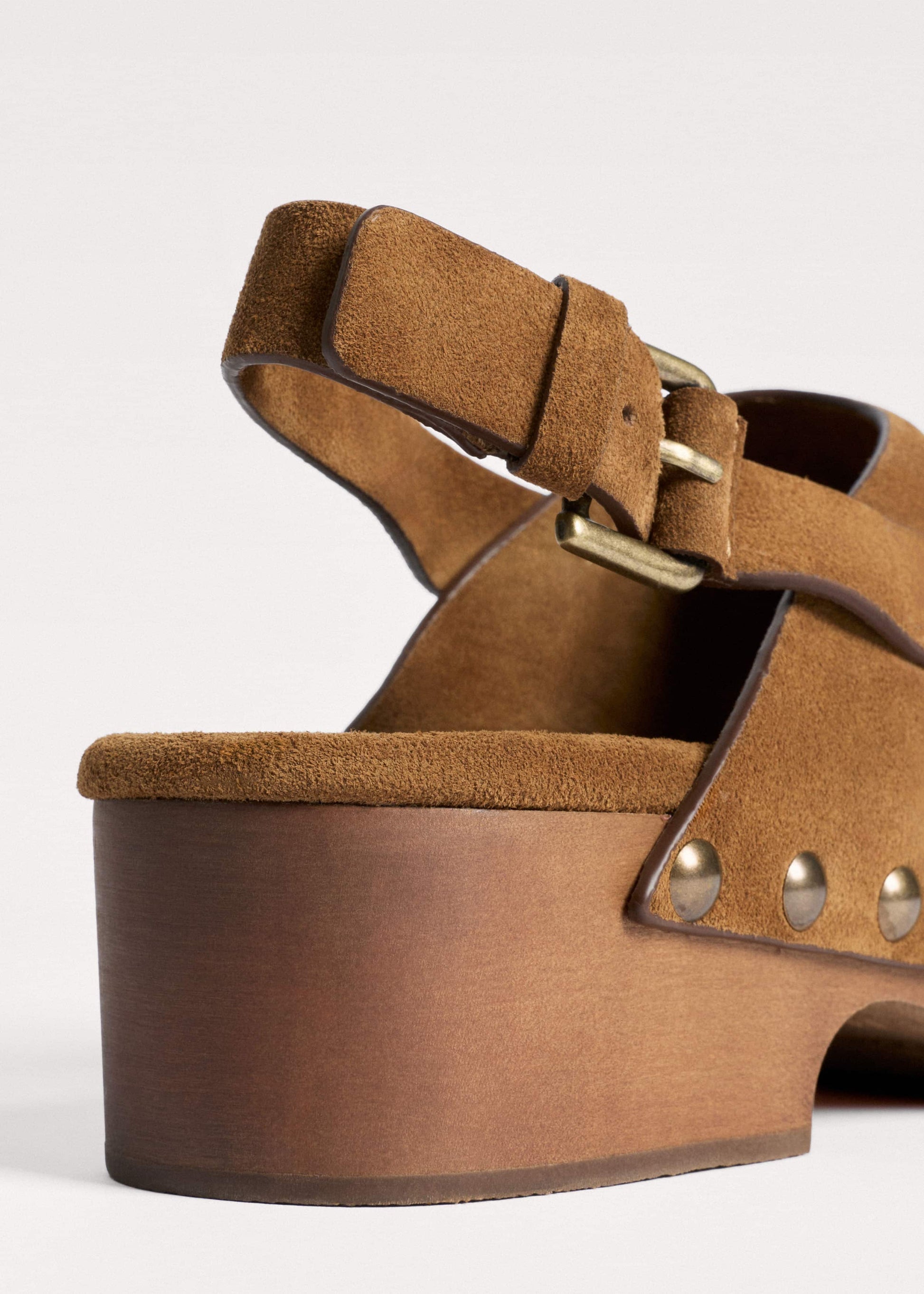 ME and EM Clothing|Accessories Brown Slingback Clog