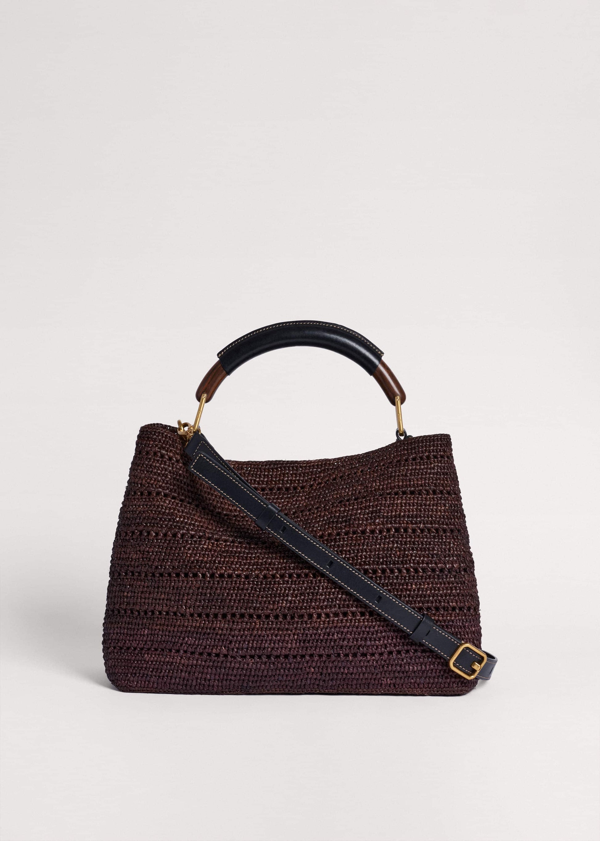 ME and EM Clothing|Accessories Brown Large Day Bag