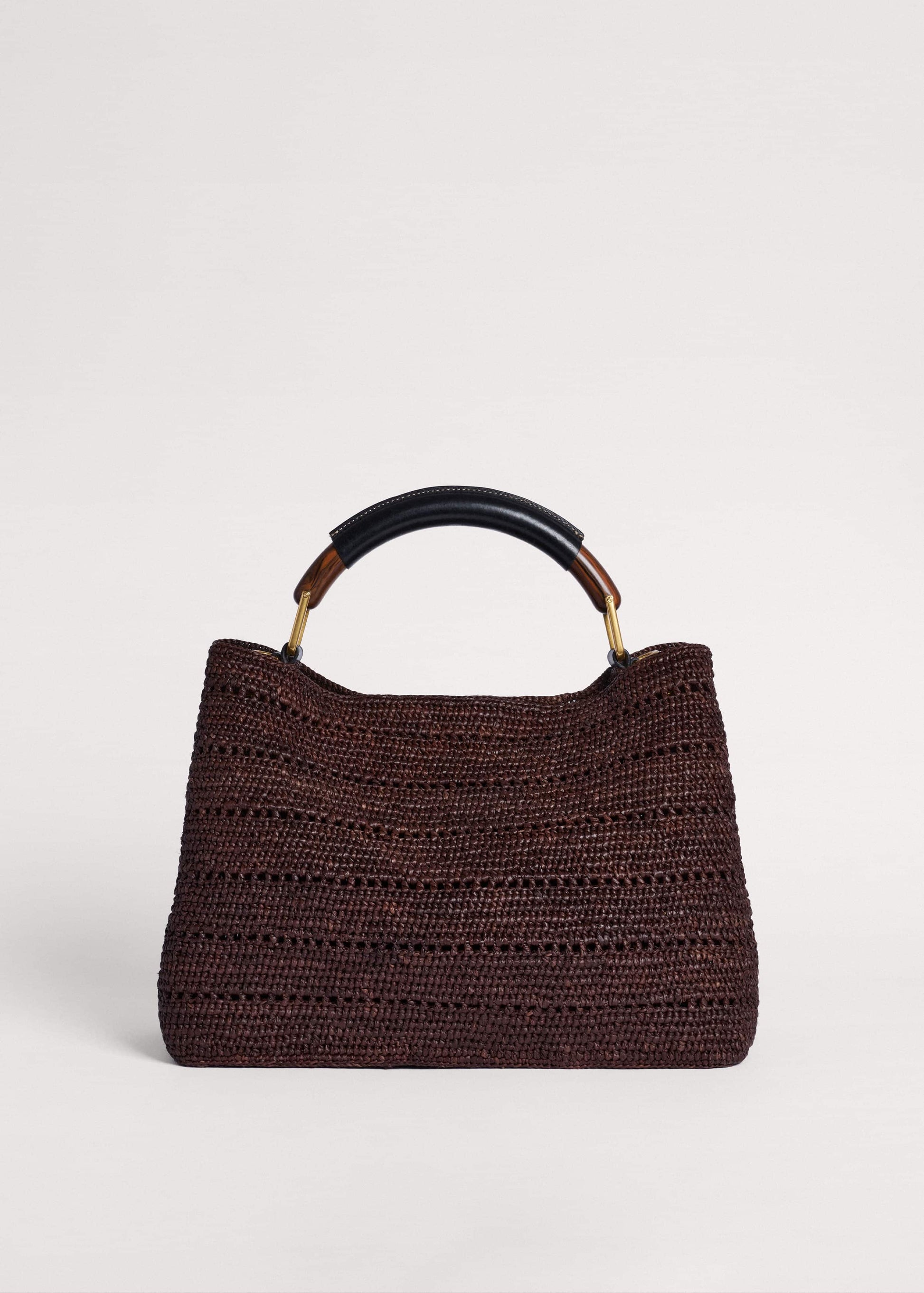 ME and EM Clothing|Accessories Brown Large Day Bag