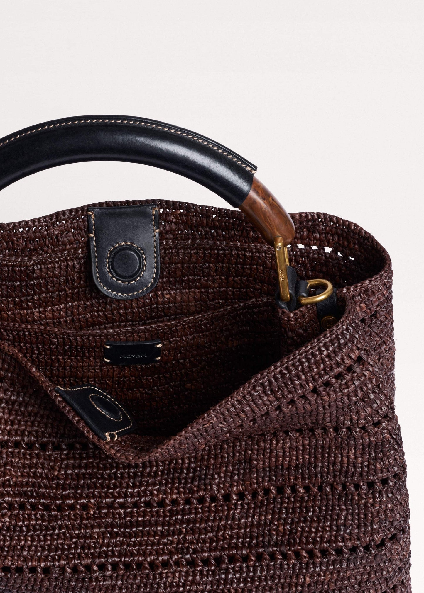 ME and EM Clothing|Accessories Brown Large Day Bag