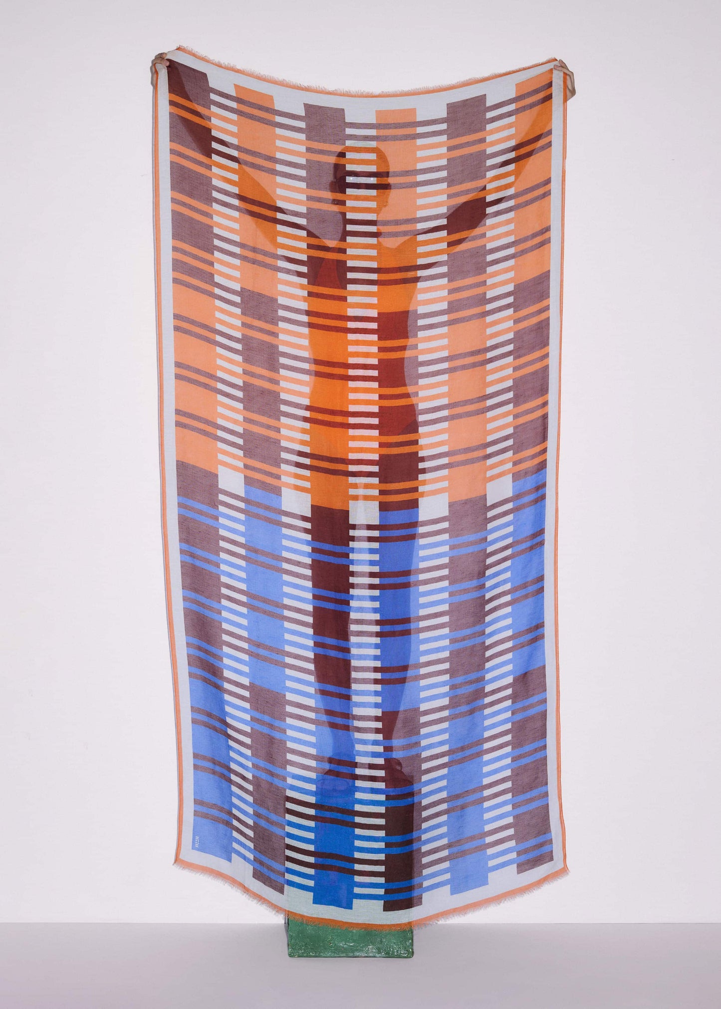 ME and EM Clothing Orange Stripe Sarong