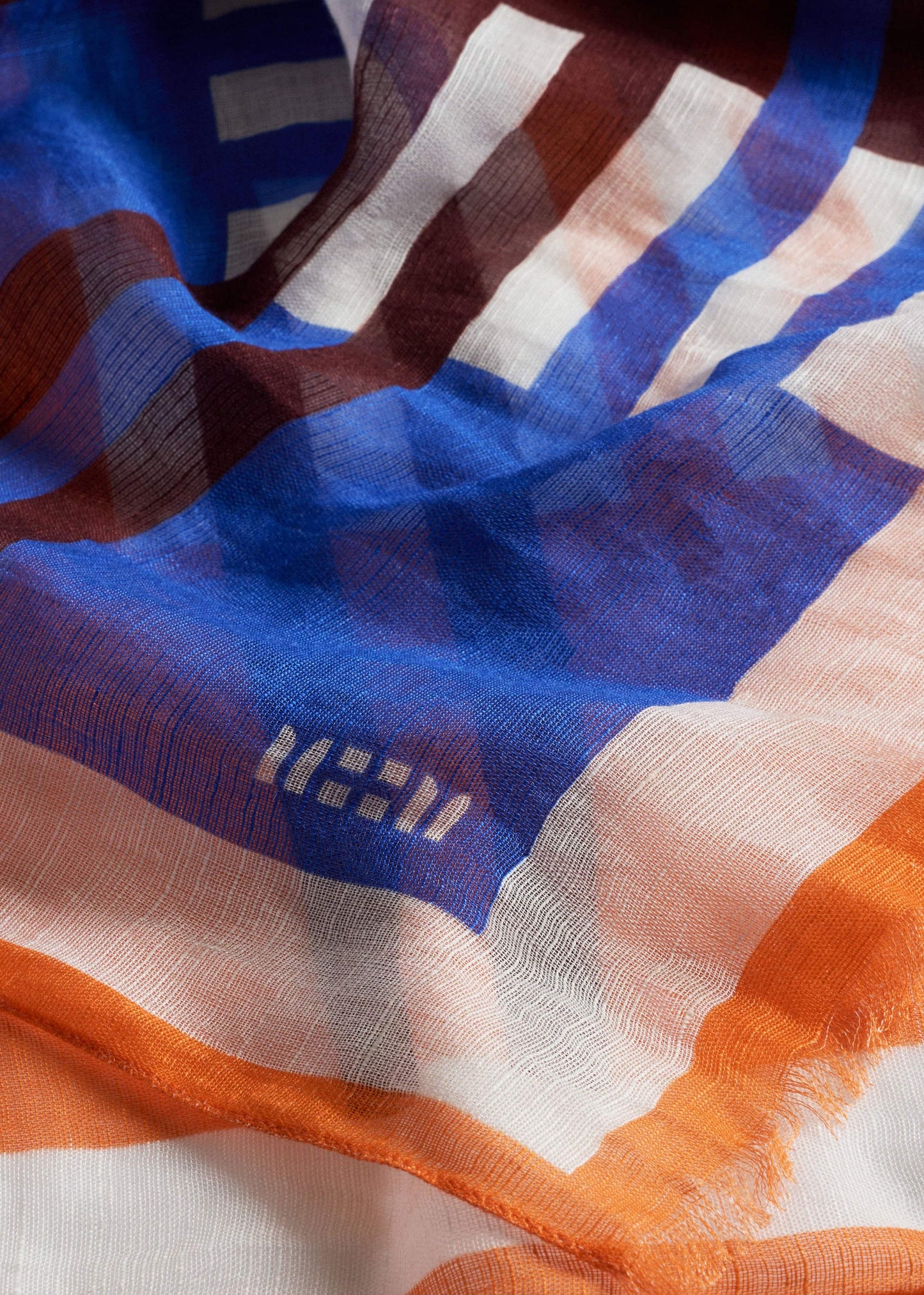 ME and EM Clothing Orange Stripe Sarong