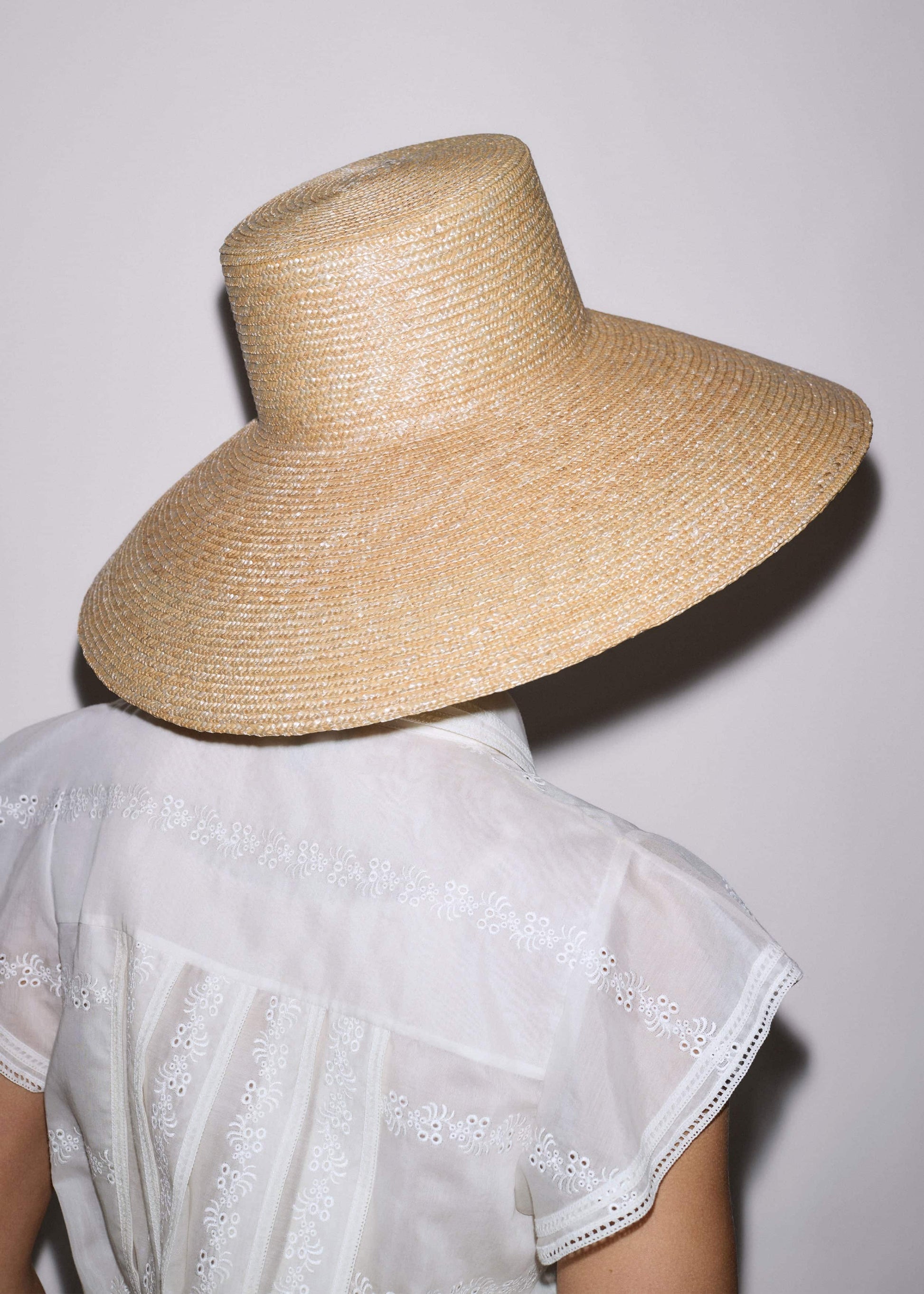 ME and EM Clothing|Accessories Natural Maxi Wide Straw Hat