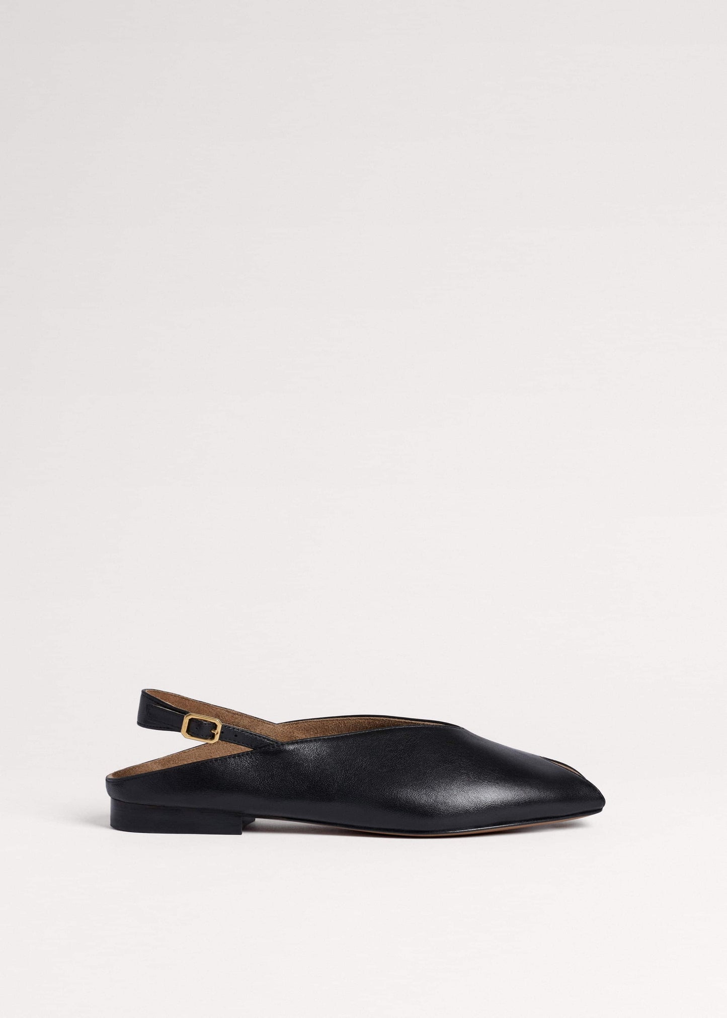 ME and EM Clothing|Accessories Black Peep Toe Flat
