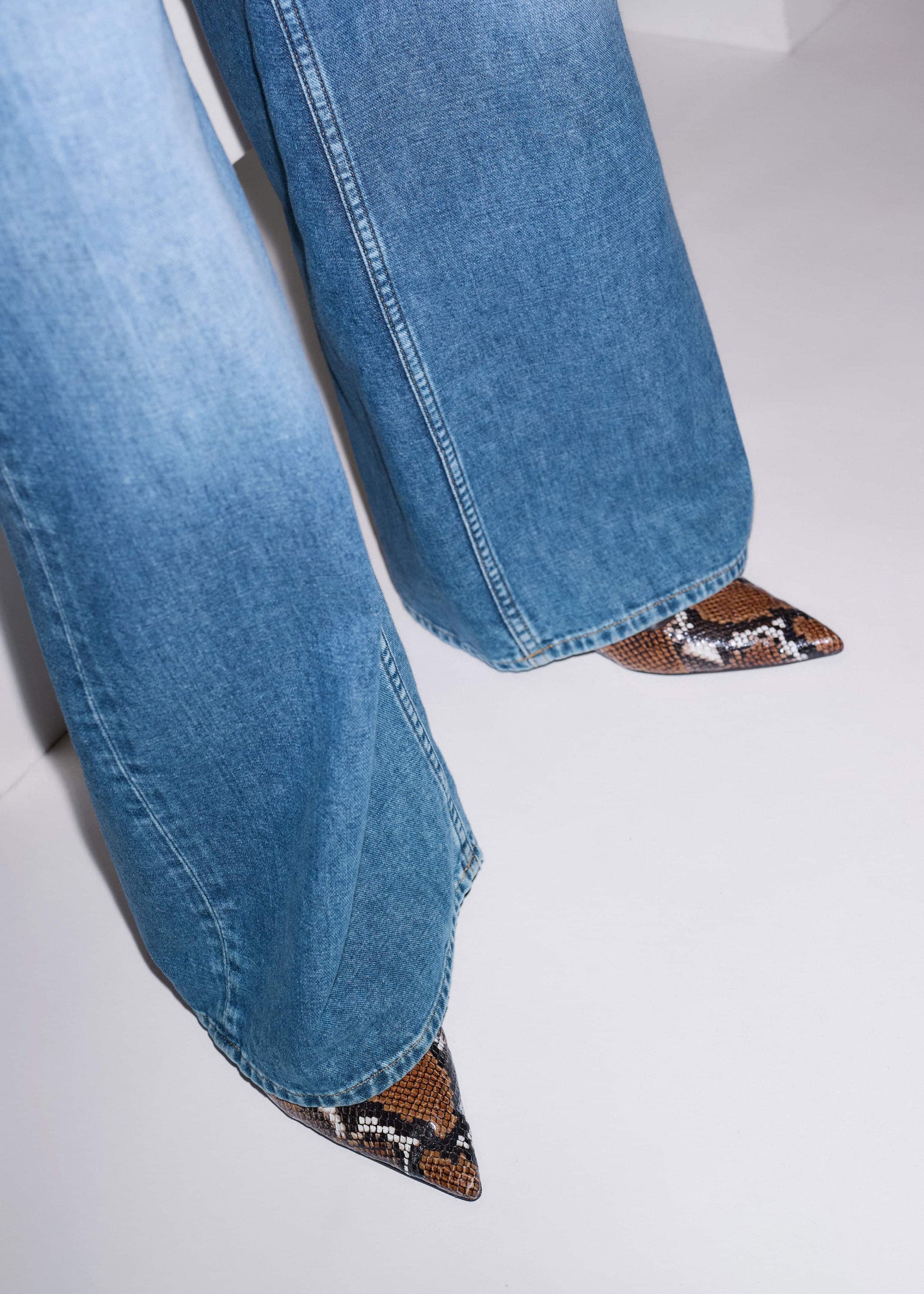 ME and EM Clothing|Accessories Brown Point Toe Flat