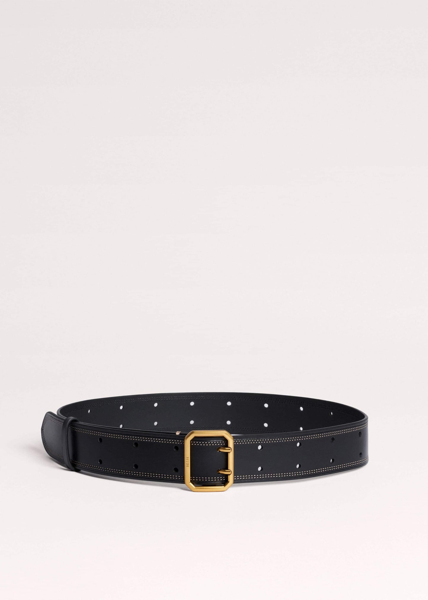 ME and EM Clothing|Accessories Black Double Prong Belt