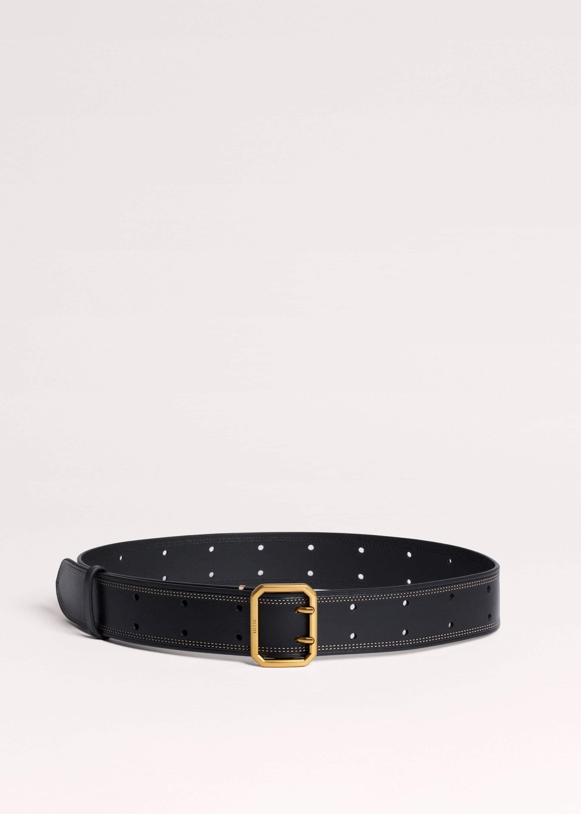 ME and EM Clothing|Accessories Black Double Prong Belt