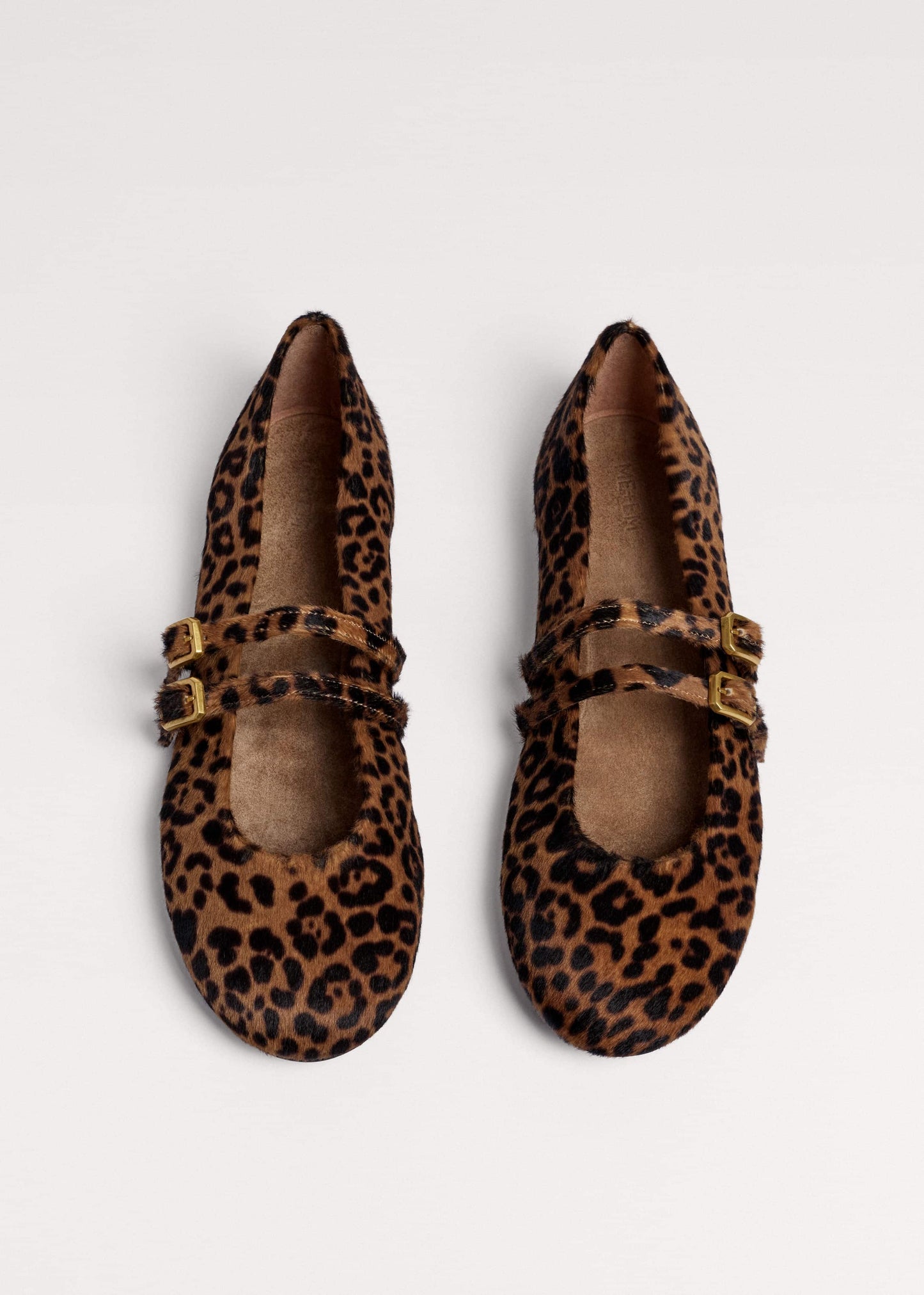 ME and EM Clothing|Accessories Dark Brown Leopard Ballet Flat