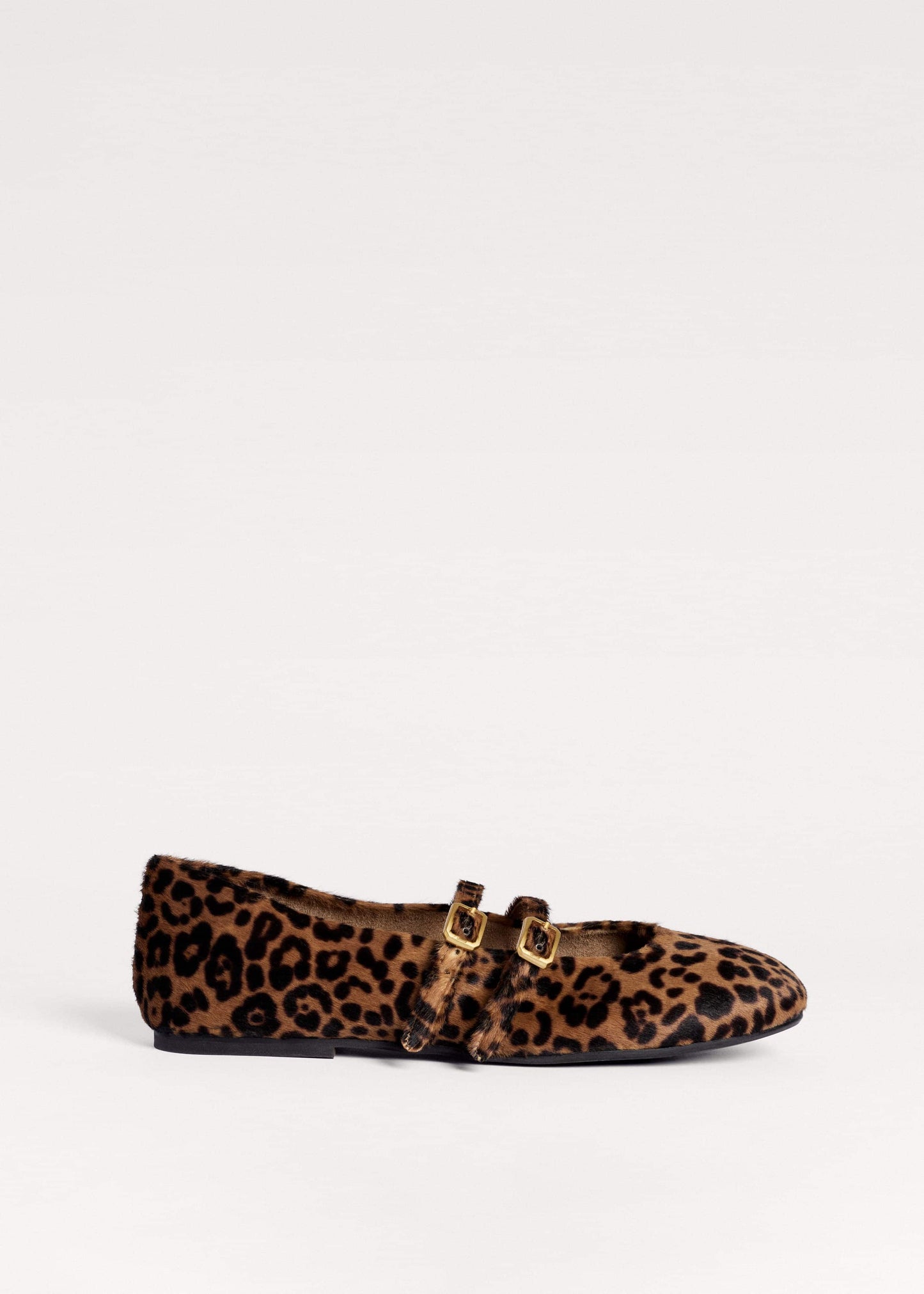 ME and EM Clothing|Accessories Dark Brown Leopard Ballet Flat