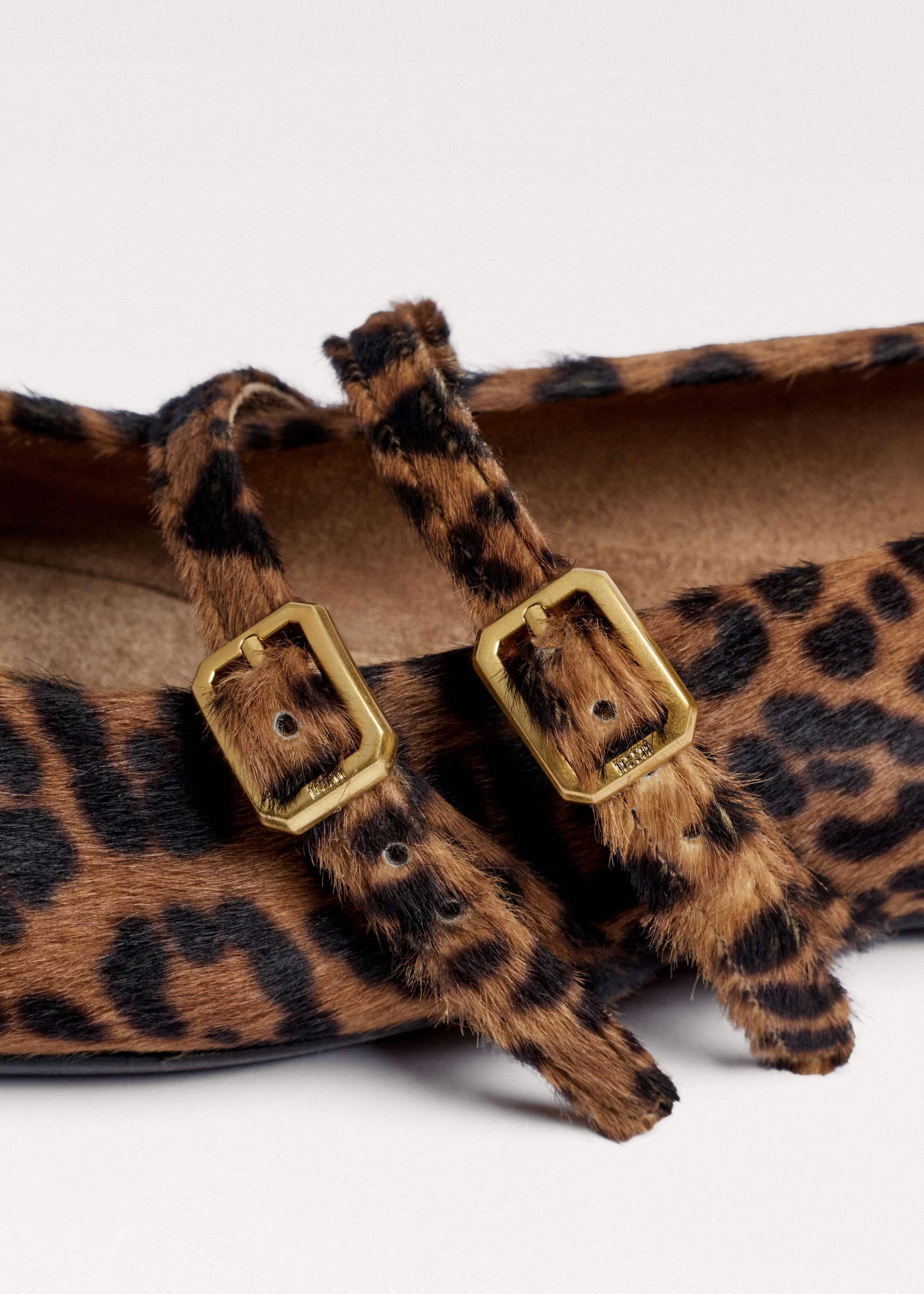 ME and EM Clothing|Accessories Dark Brown Leopard Ballet Flat