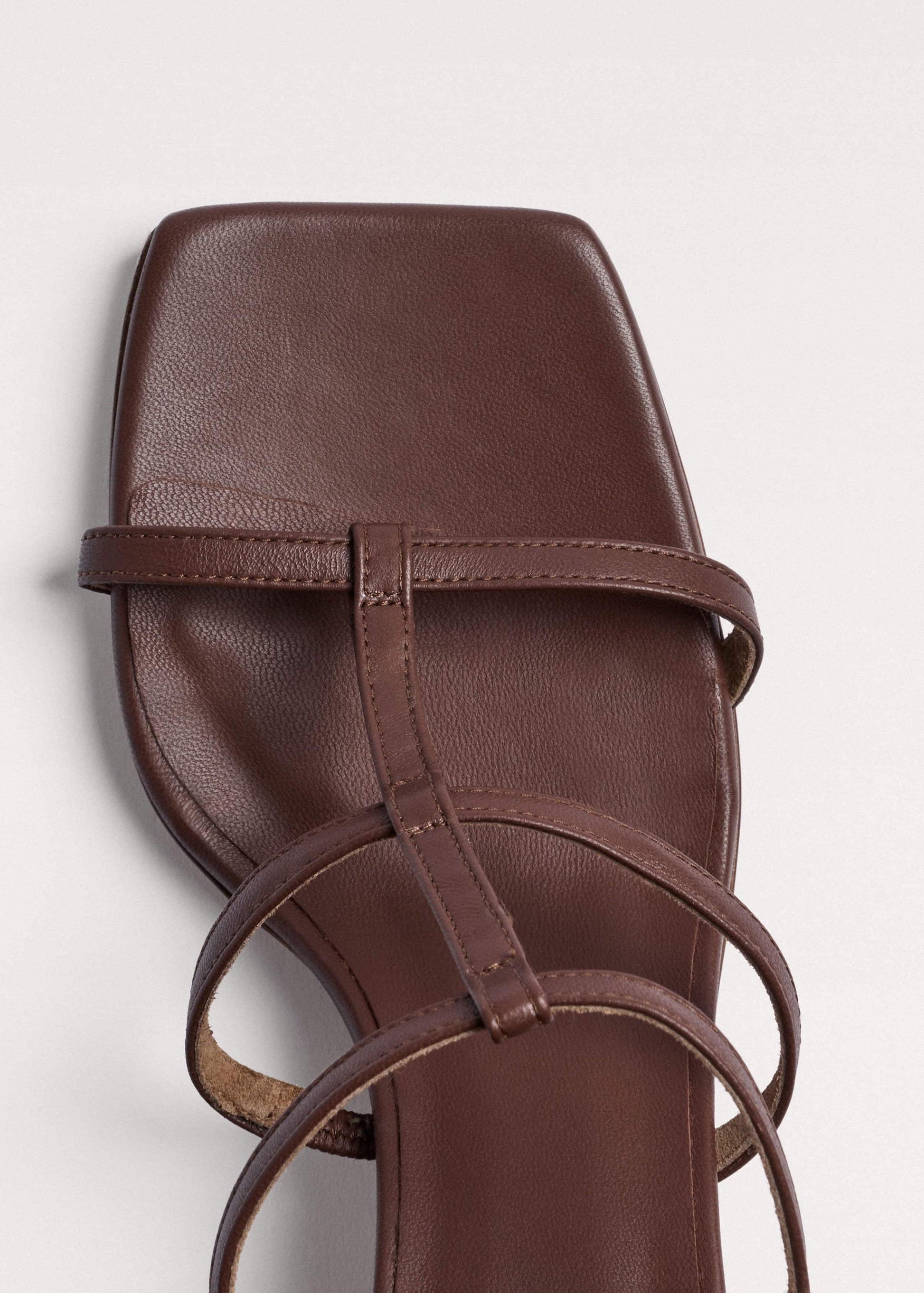 ME and EM Clothing|Accessories Dark Brown Caged Occasion Sandal