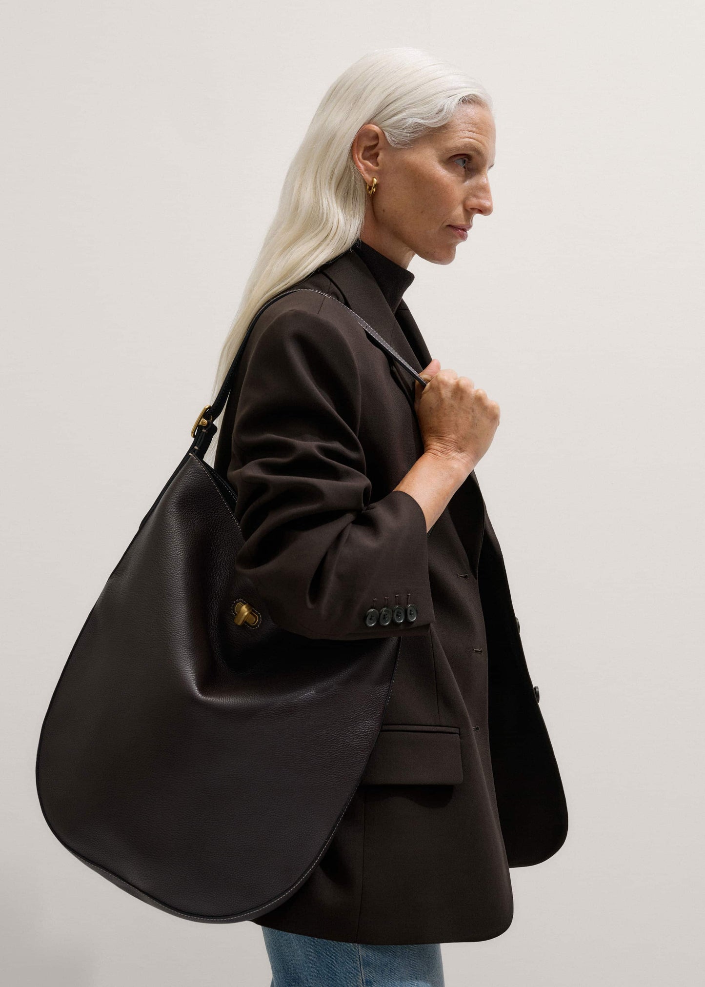 ME and EM Clothing|Accessories Brown Clever Commuter Bag