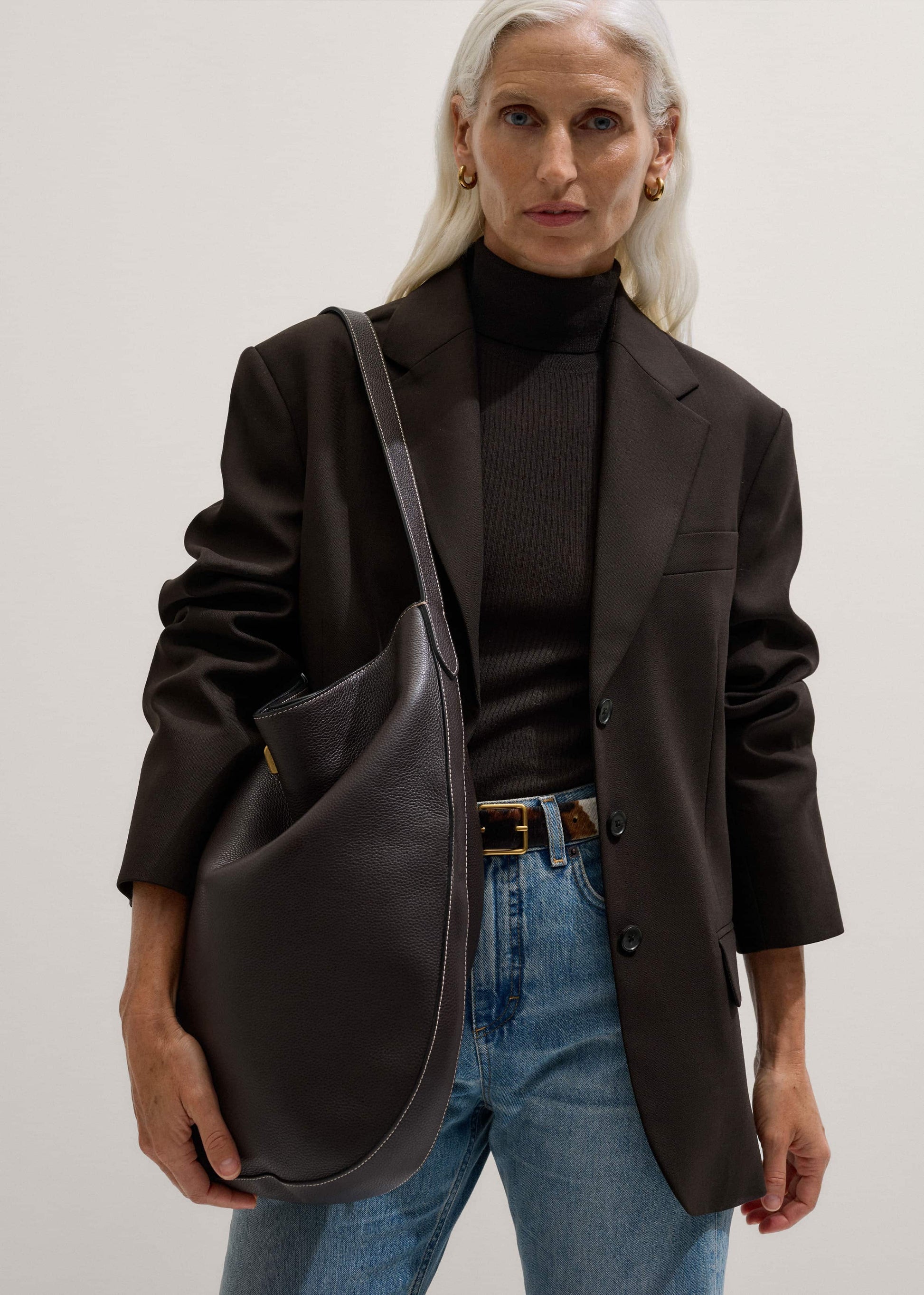 ME and EM Clothing|Accessories Brown Clever Commuter Bag