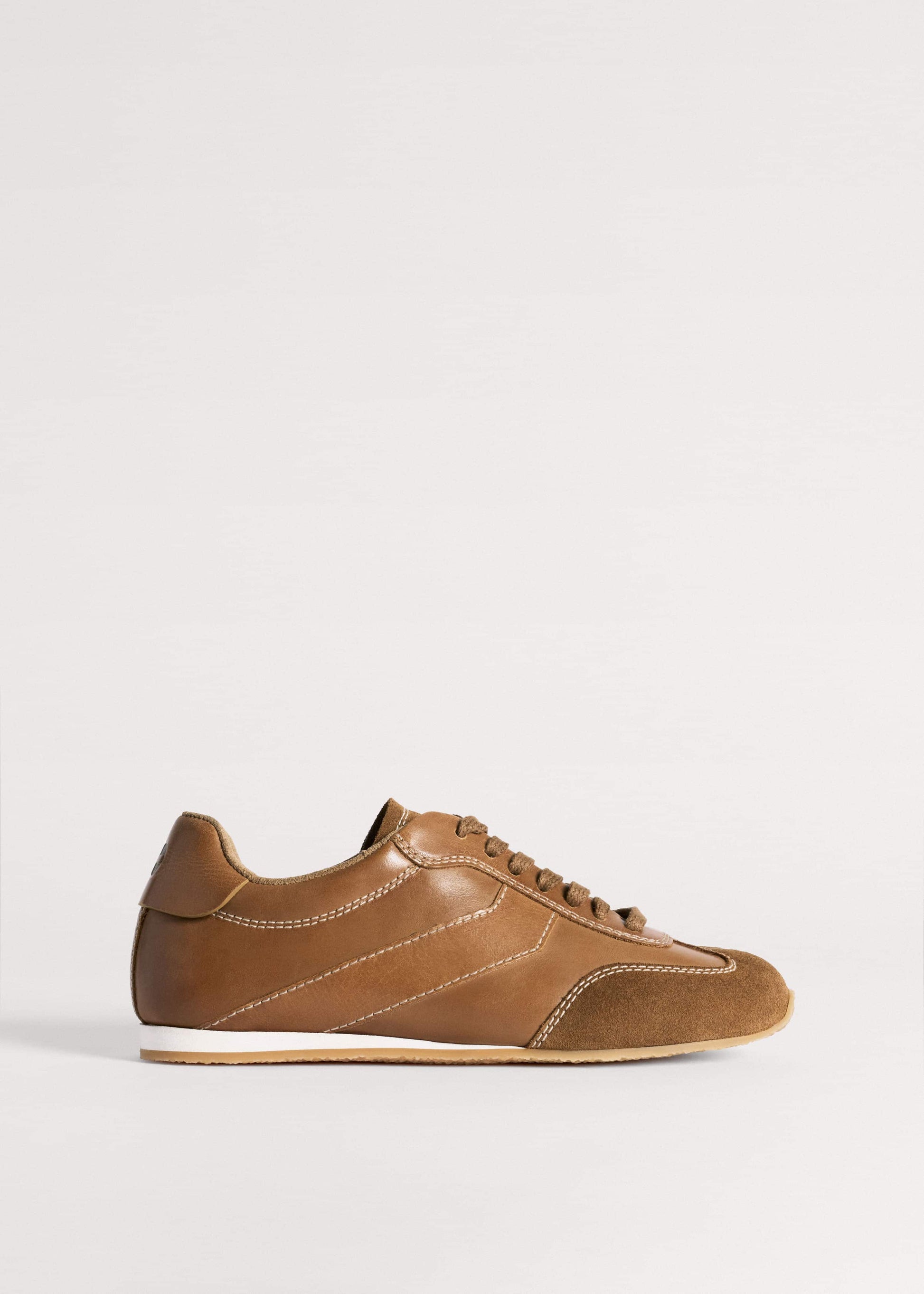 ME and EM Clothing|Accessories Brown Retro Runner Sneaker
