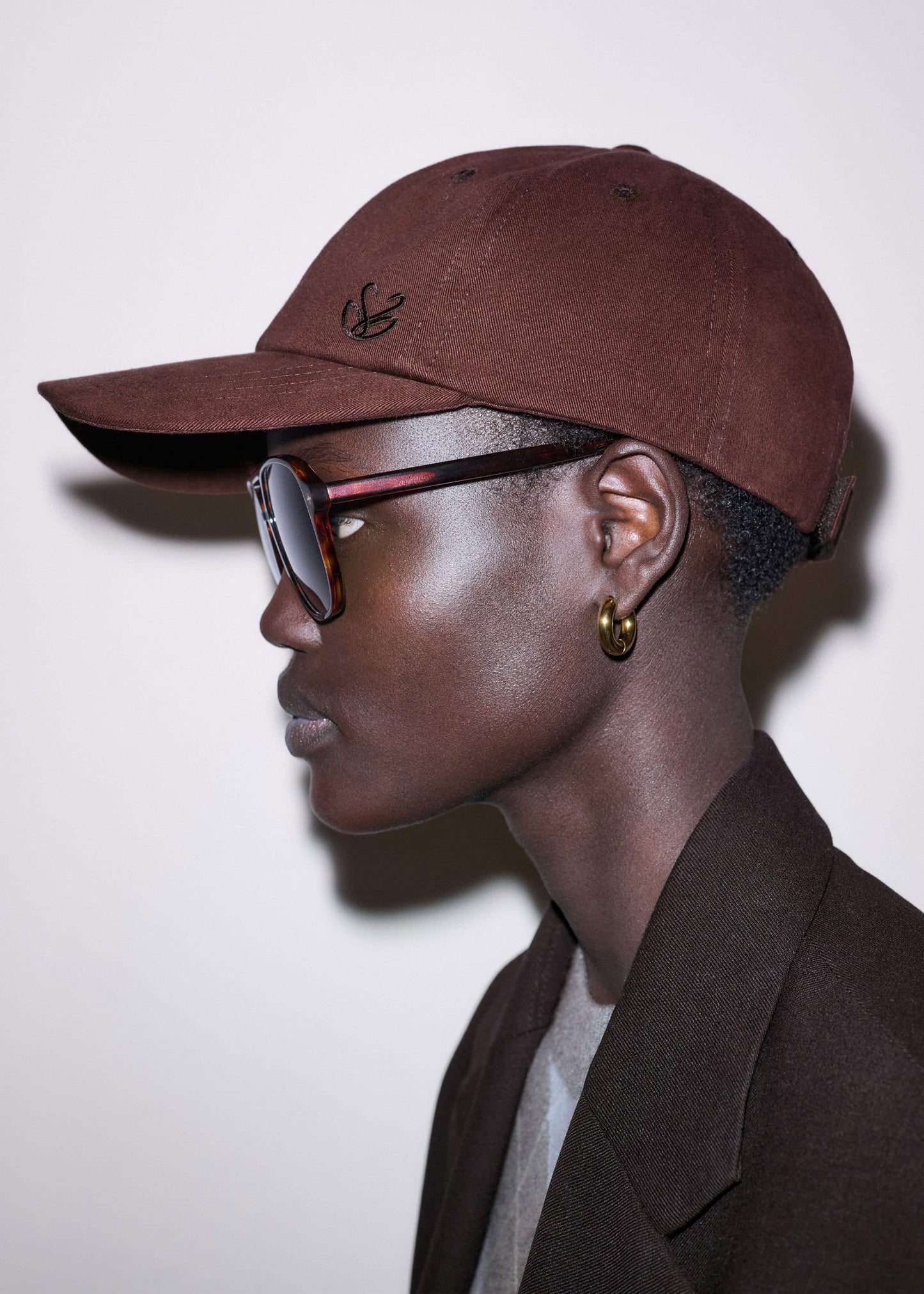 ME and EM Clothing|Accessories Cinnamon Brown Soft Baseball Cap