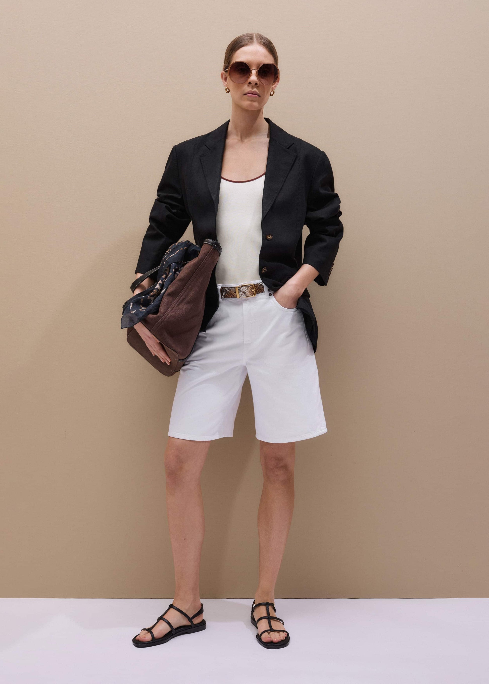 ME and EM Clothing|Accessories Brown Reversible Tote