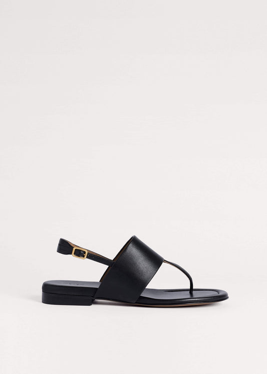 ME and EM Clothing|Accessories Black Minimal Sandal