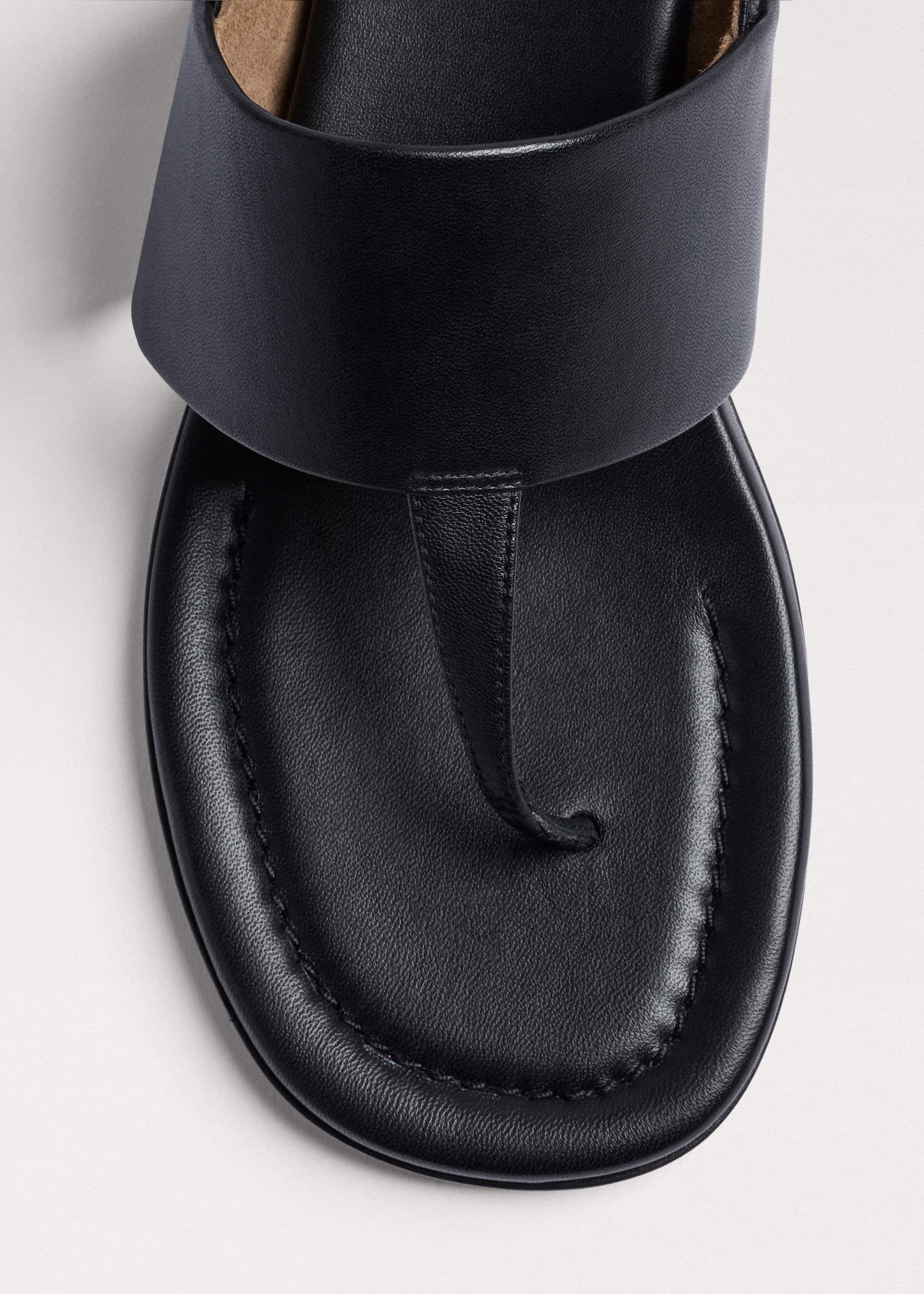 ME and EM Clothing|Accessories Black Minimal Sandal