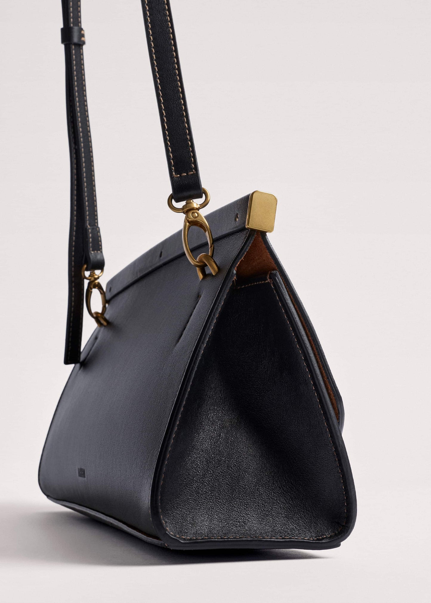 ME and EM Clothing|Accessories Black Tailored Clutch Bag