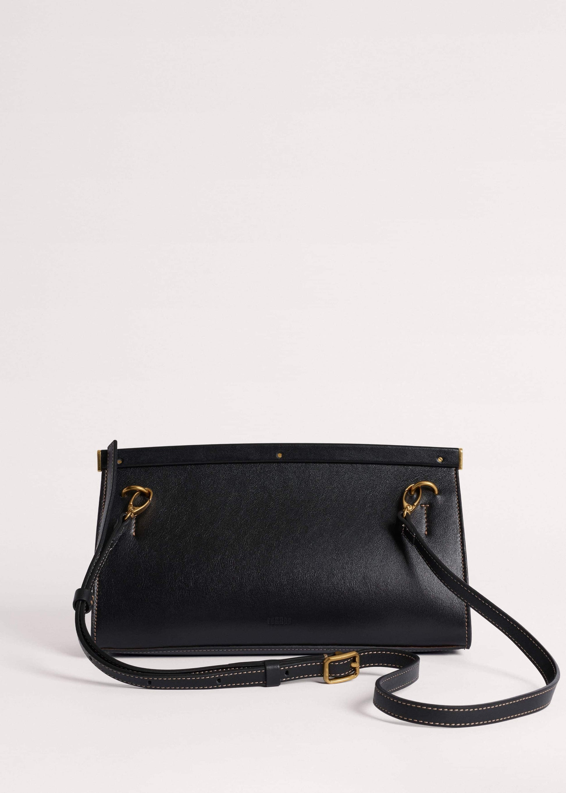 ME and EM Clothing|Accessories Black Tailored Clutch Bag