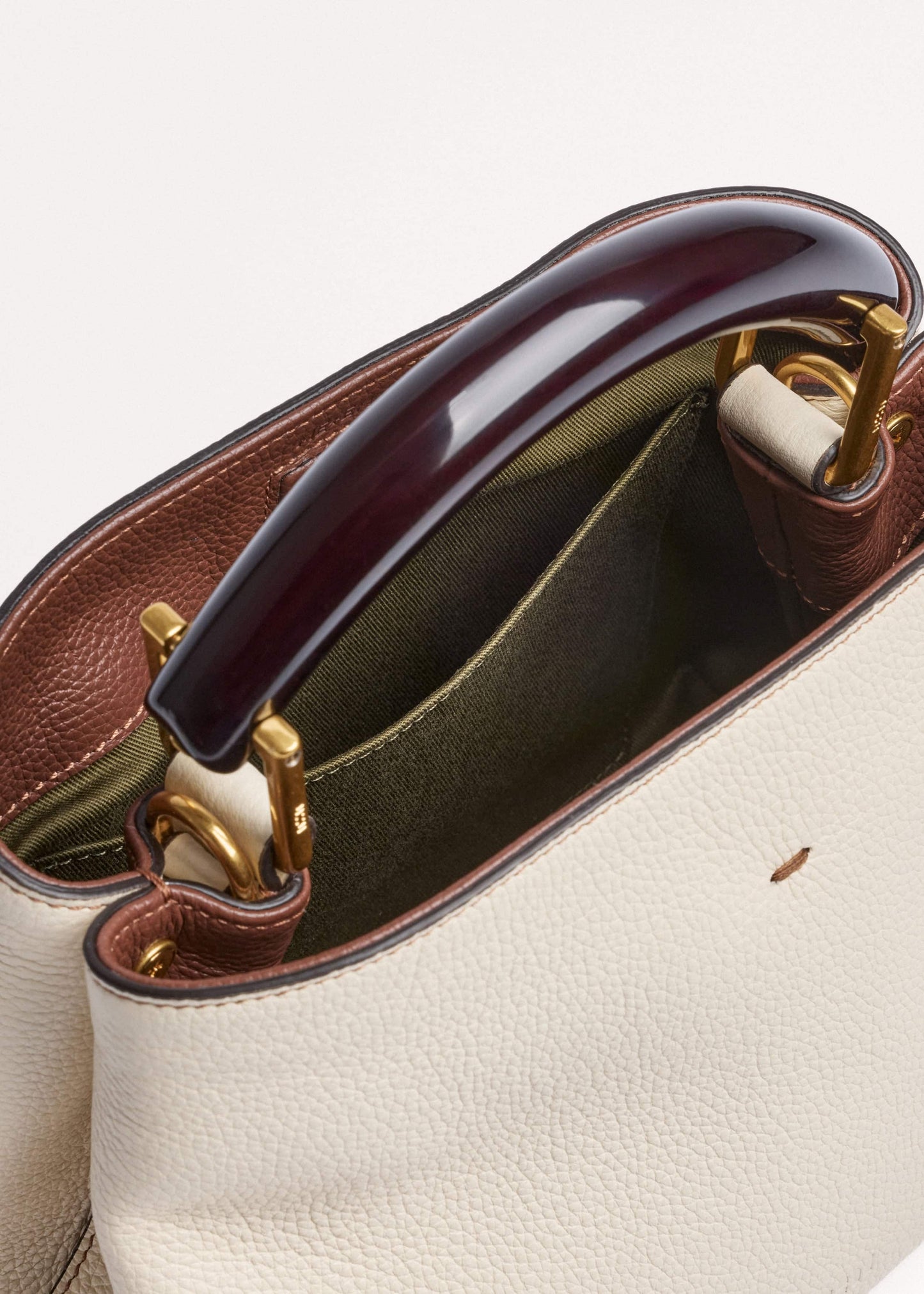 ME and EM Clothing|Accessories White Mini Day Bag