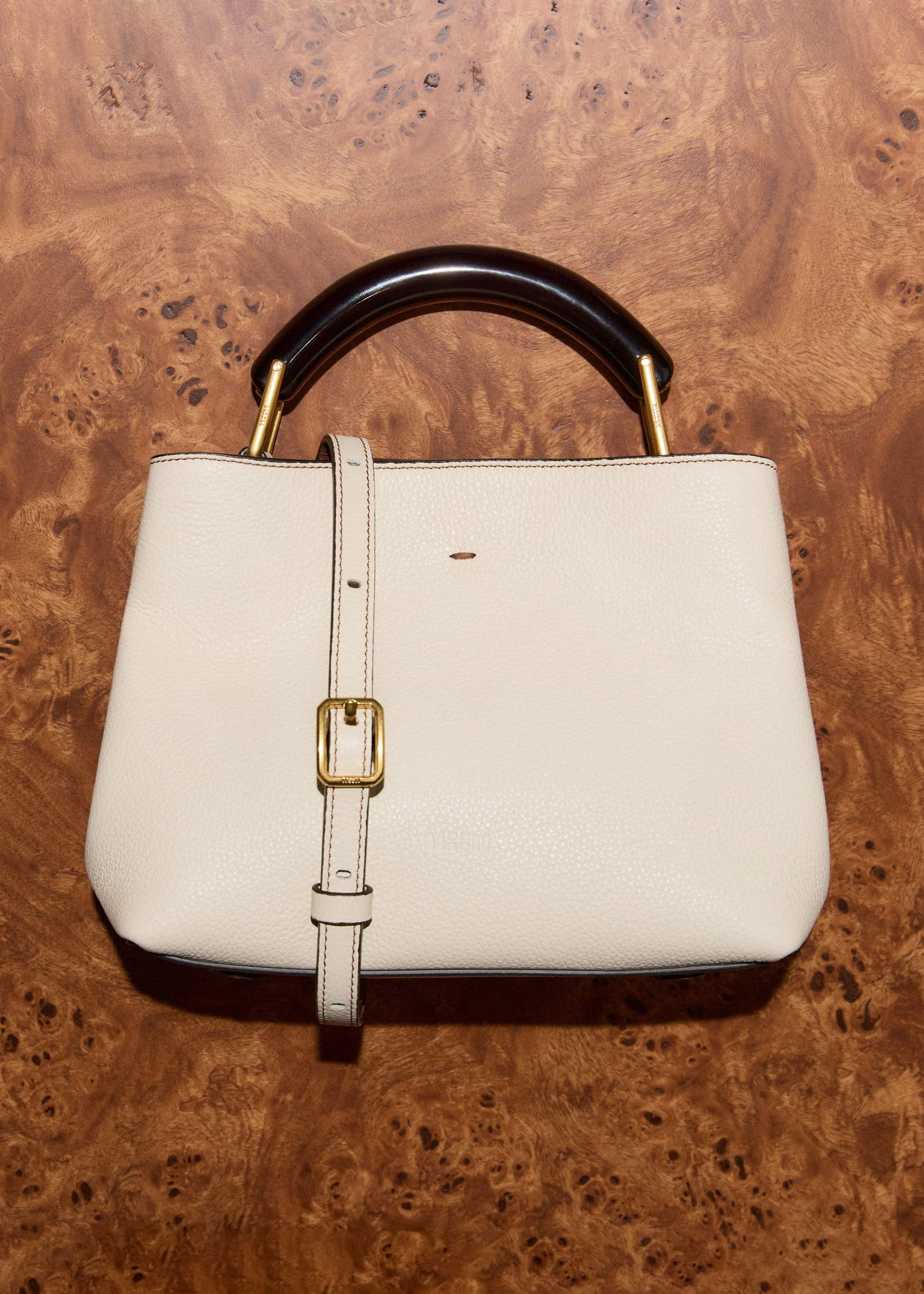 ME and EM Clothing|Accessories White Mini Day Bag