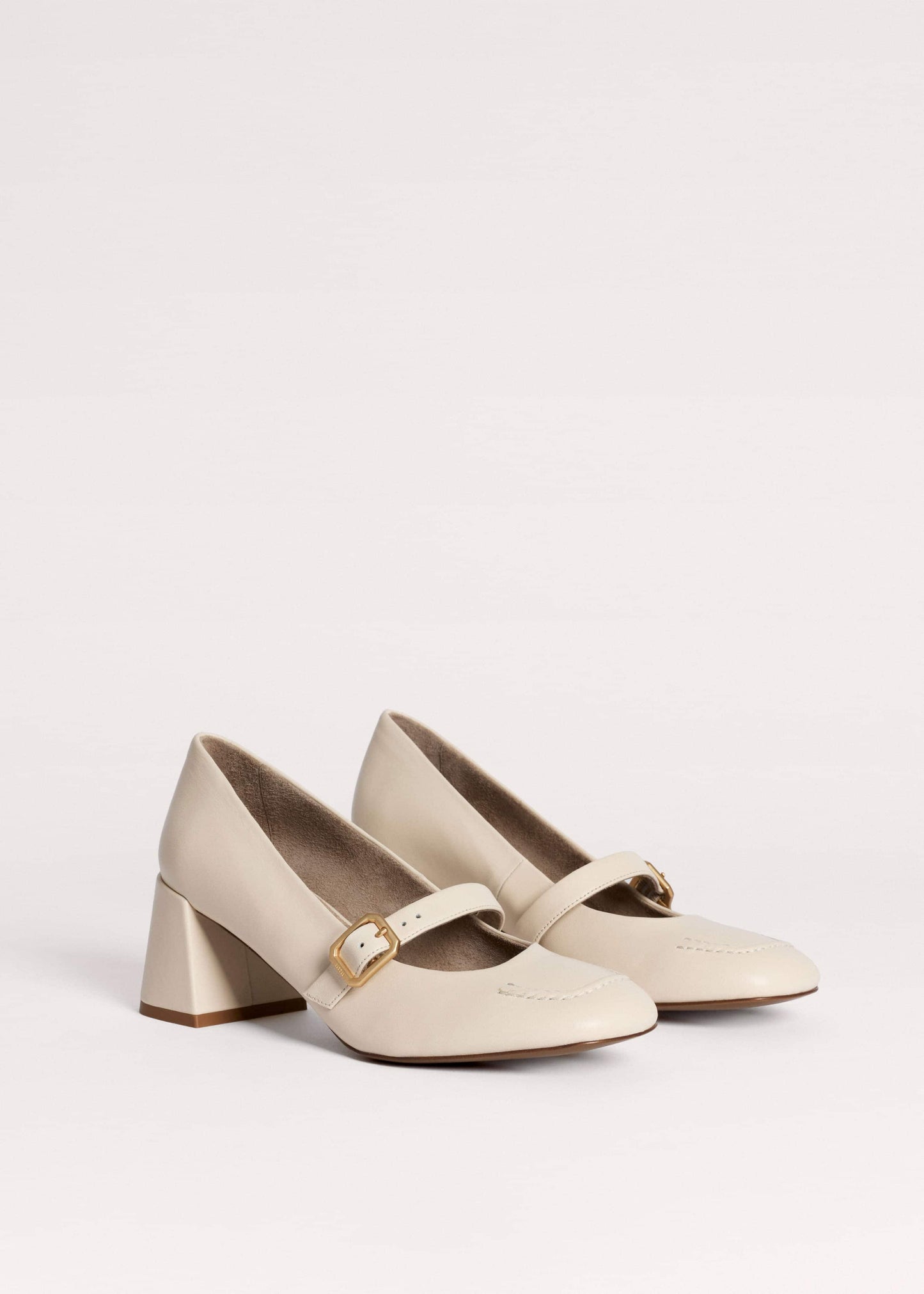 ME and EM Clothing|Accessories Cream Classic Mary Jane Heel