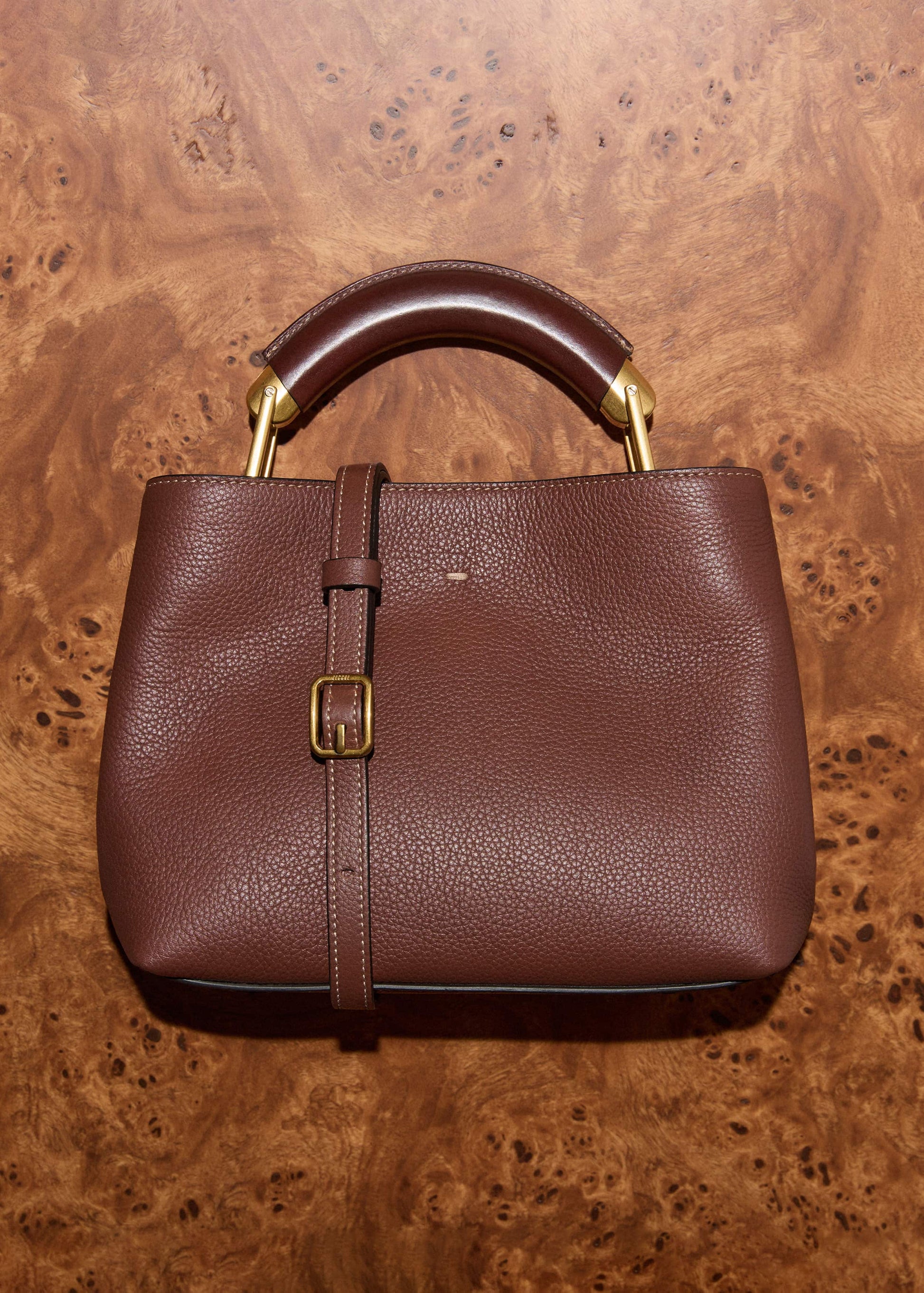 ME and EM Clothing|Accessories Brown Mini Day Bag