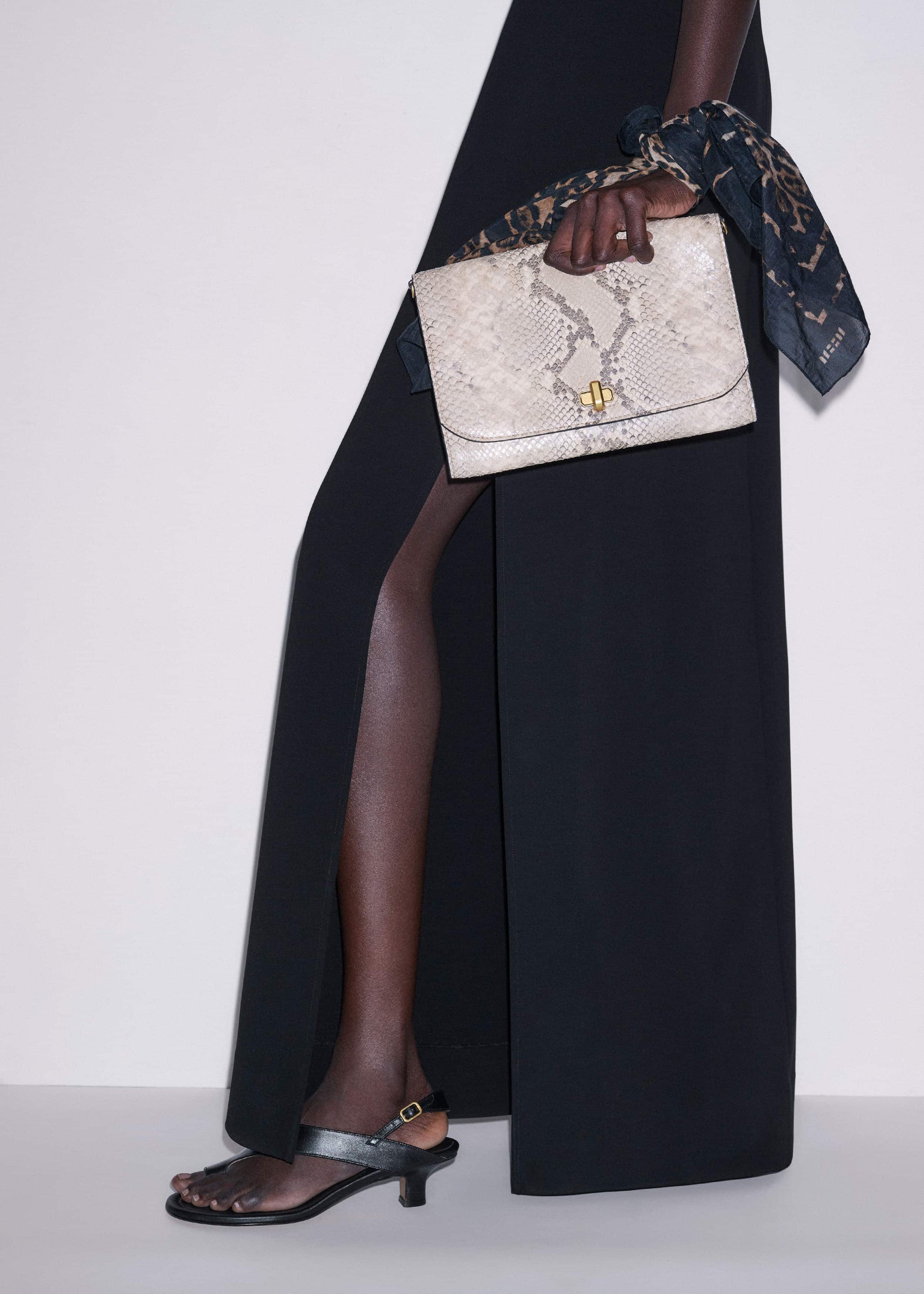 ME and EM Clothing|Accessories Black Asymmetric Heel