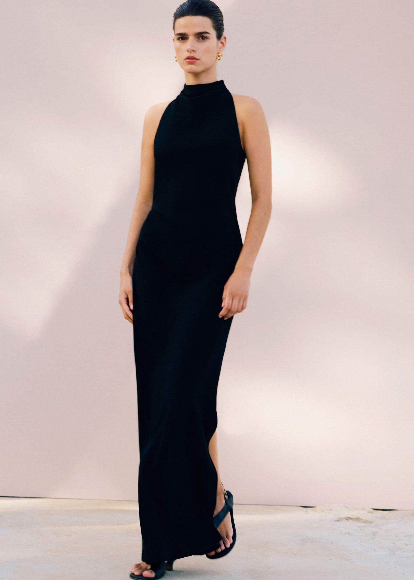 ME and EM Clothing|Accessories Black Asymmetric Heel