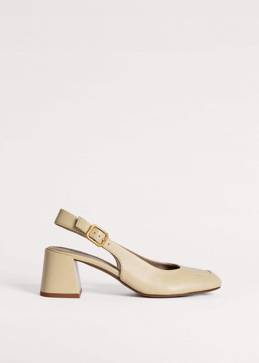 ME and EM Clothing|Accessories Cream Occasion Slingback Heel