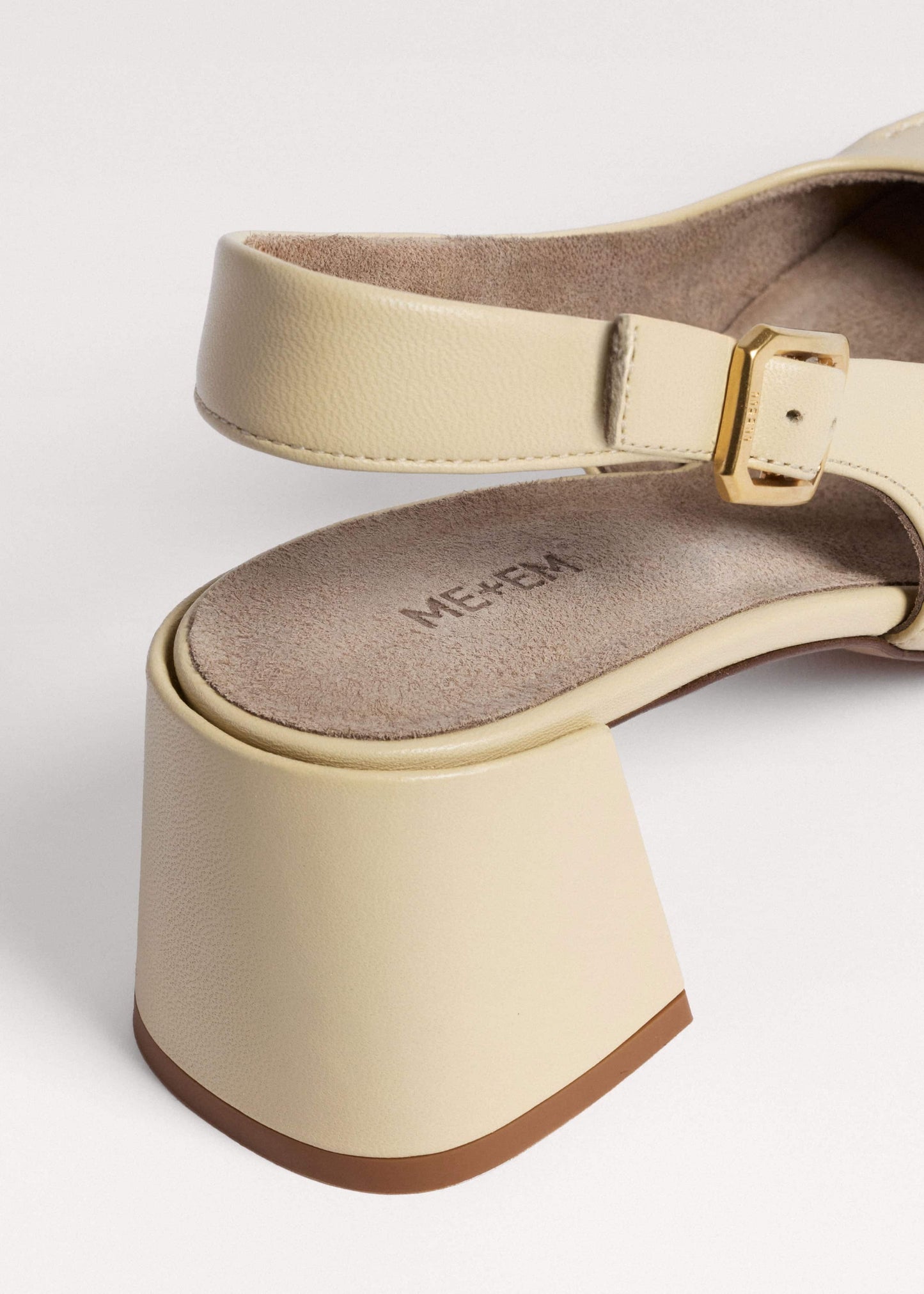 ME and EM Clothing|Accessories Cream Occasion Slingback Heel