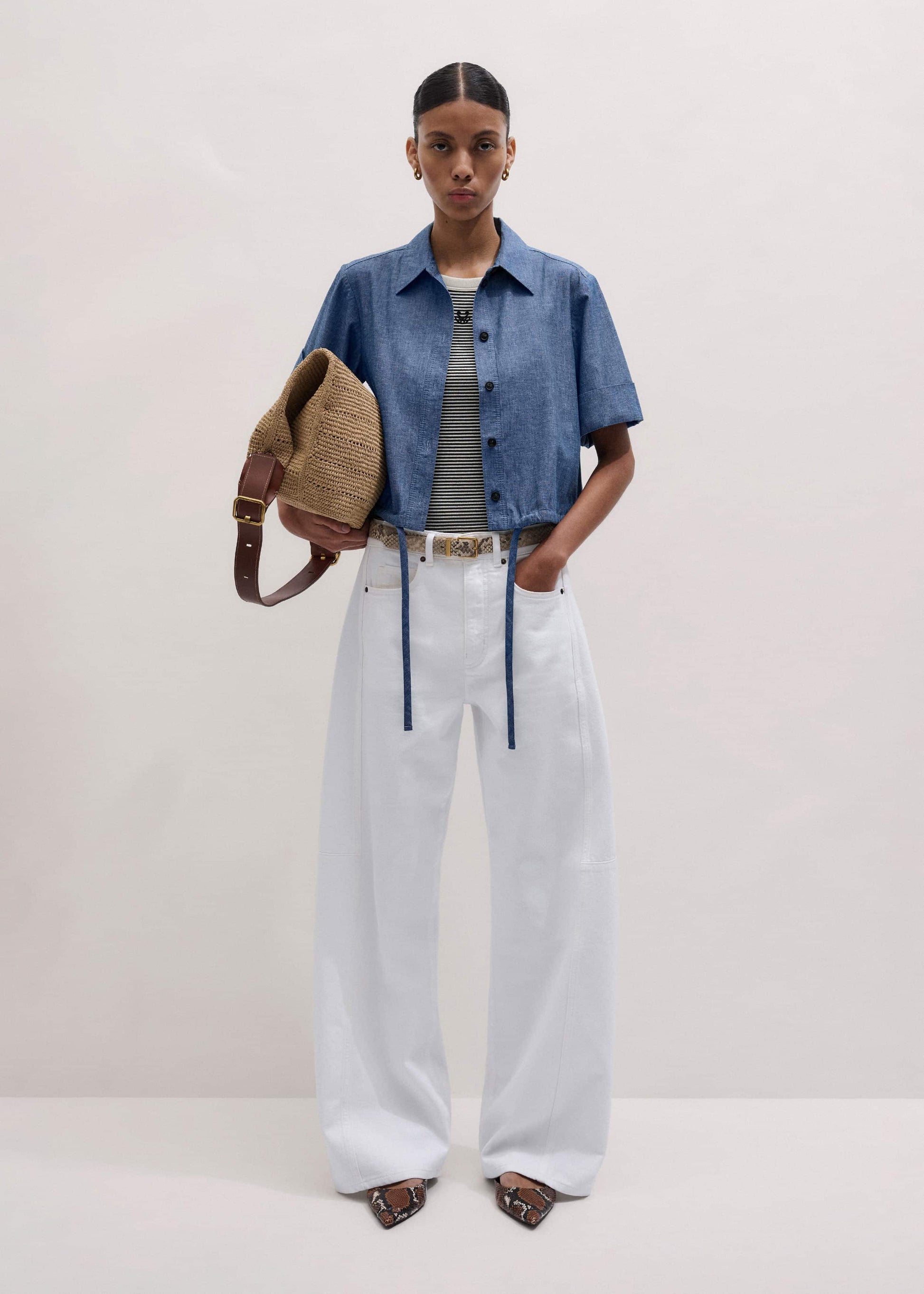 ME and EM Clothing Blue 2-in-1 Jumpsuit