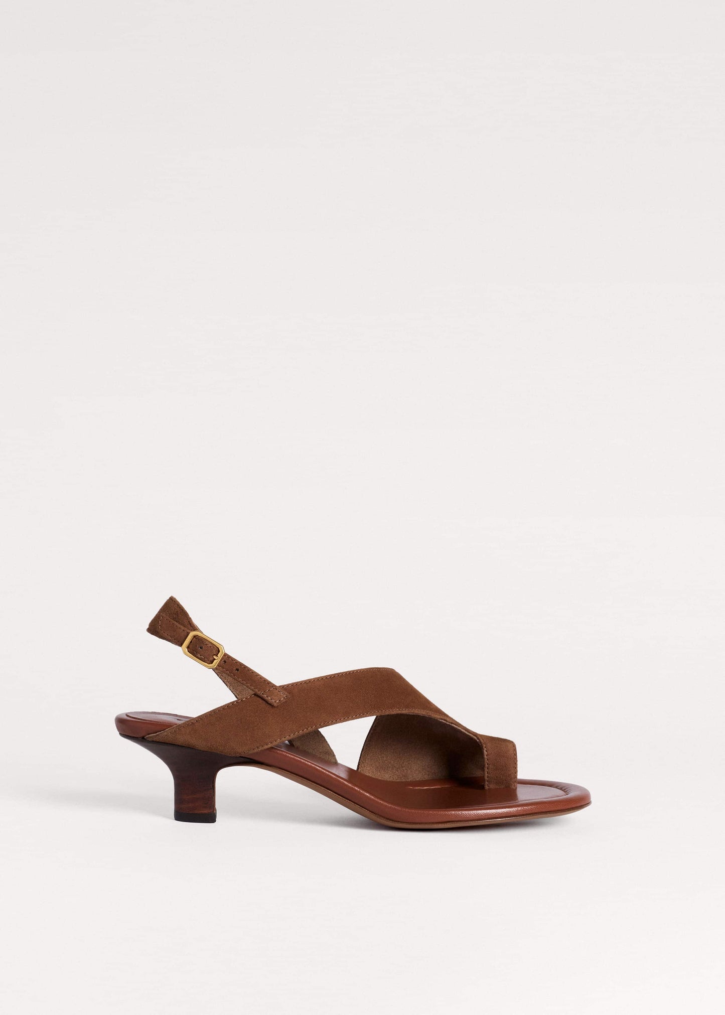 ME and EM Accessories Brown Asymmetric Heel