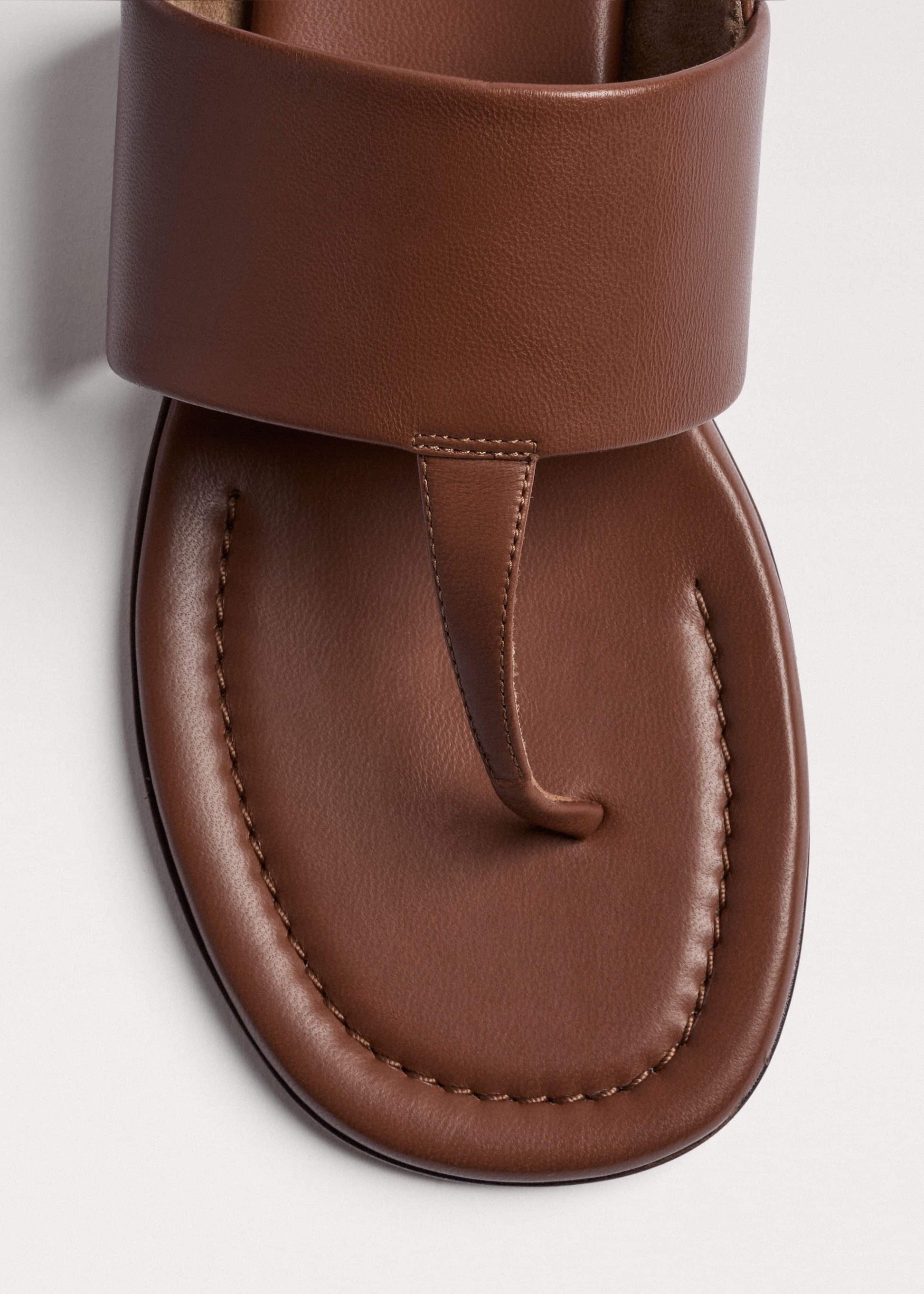 ME and EM Accessories Brown Minimal Sandal
