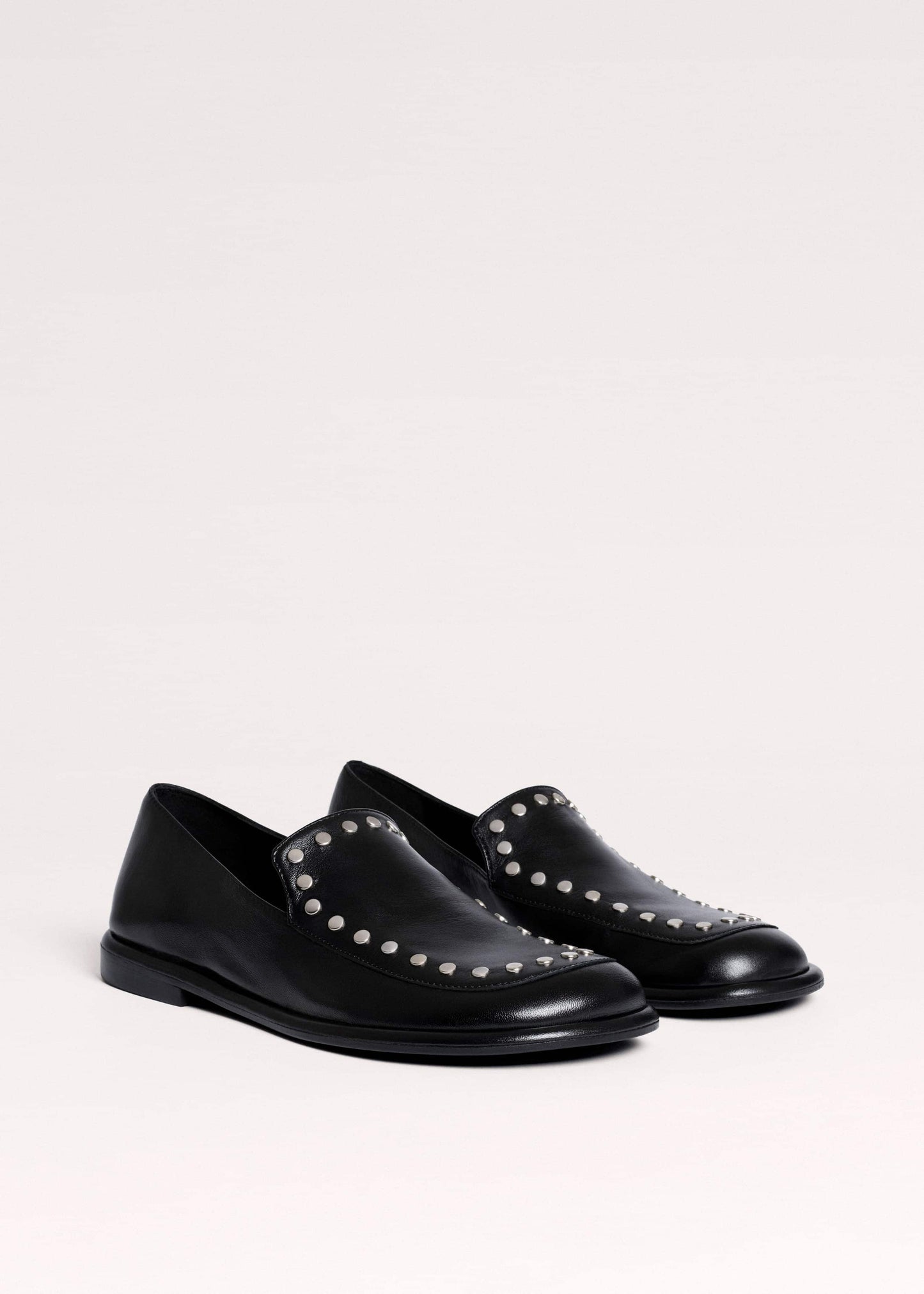 ME and EM Accessories Black Stud Travel Loafer
