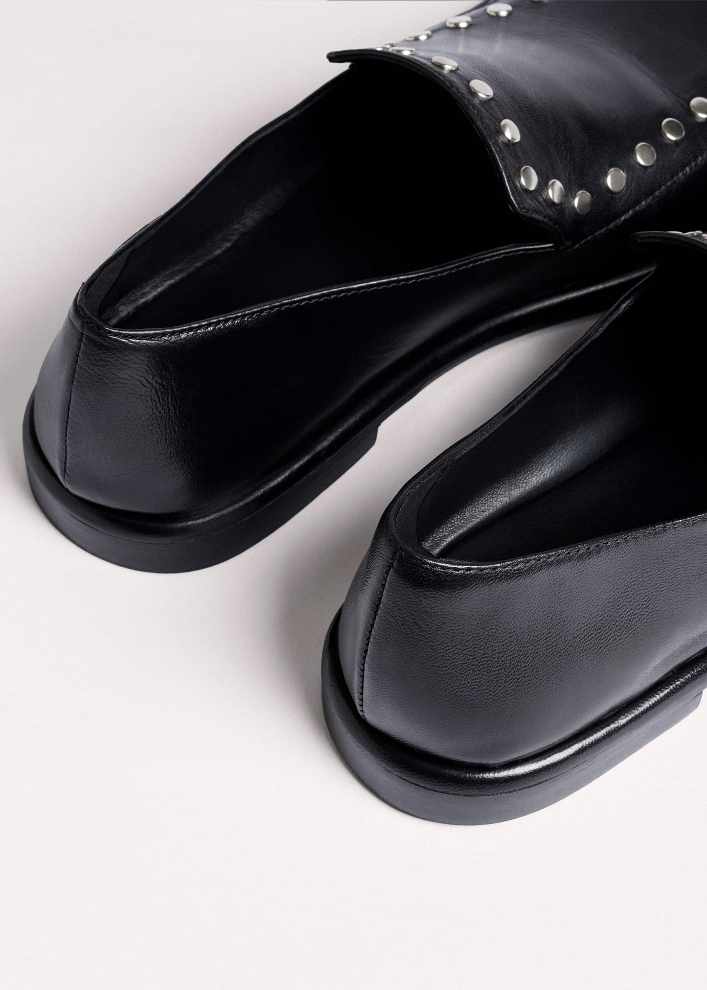 ME and EM Accessories Black Stud Travel Loafer
