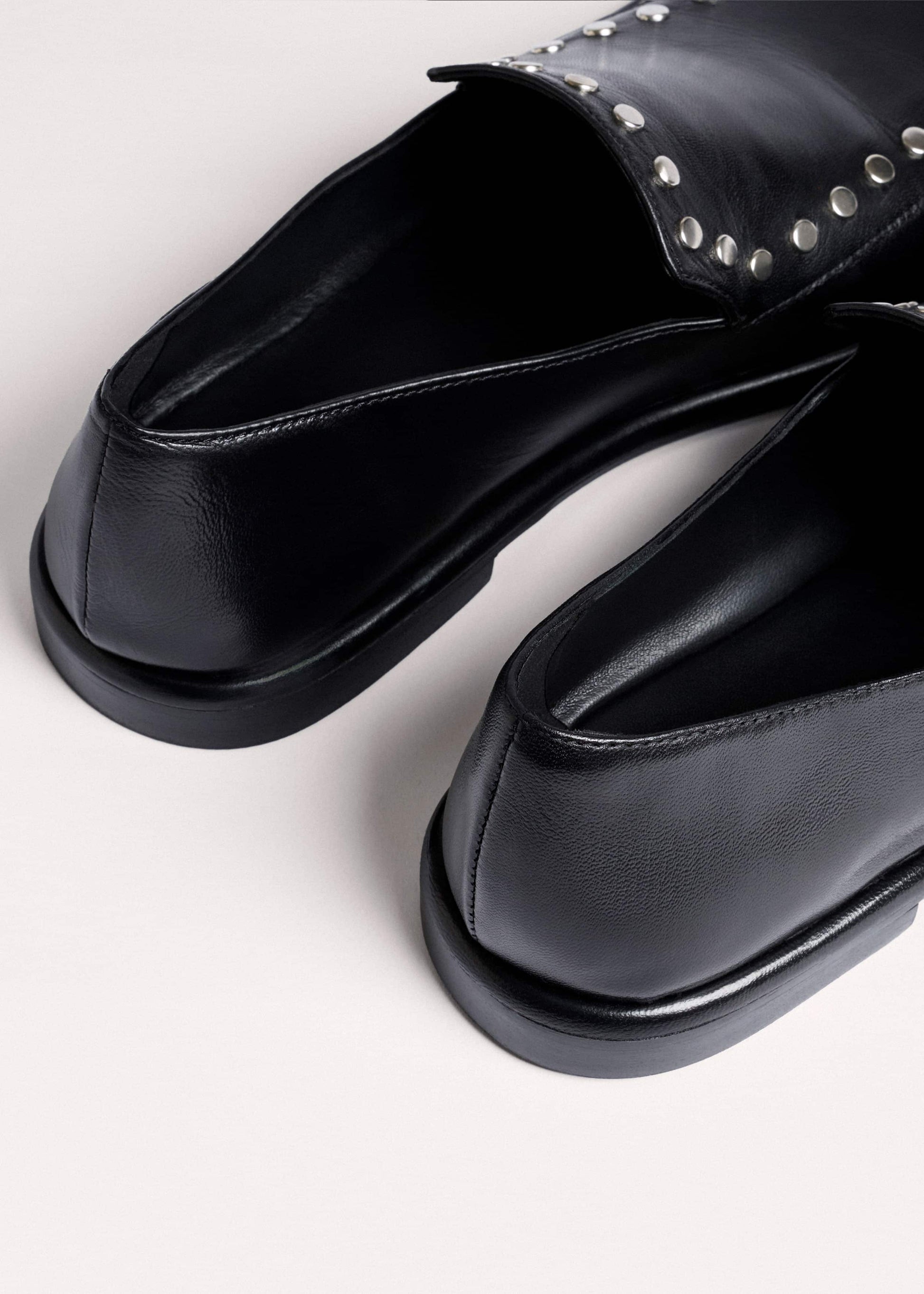 ME and EM Accessories Black Stud Travel Loafer