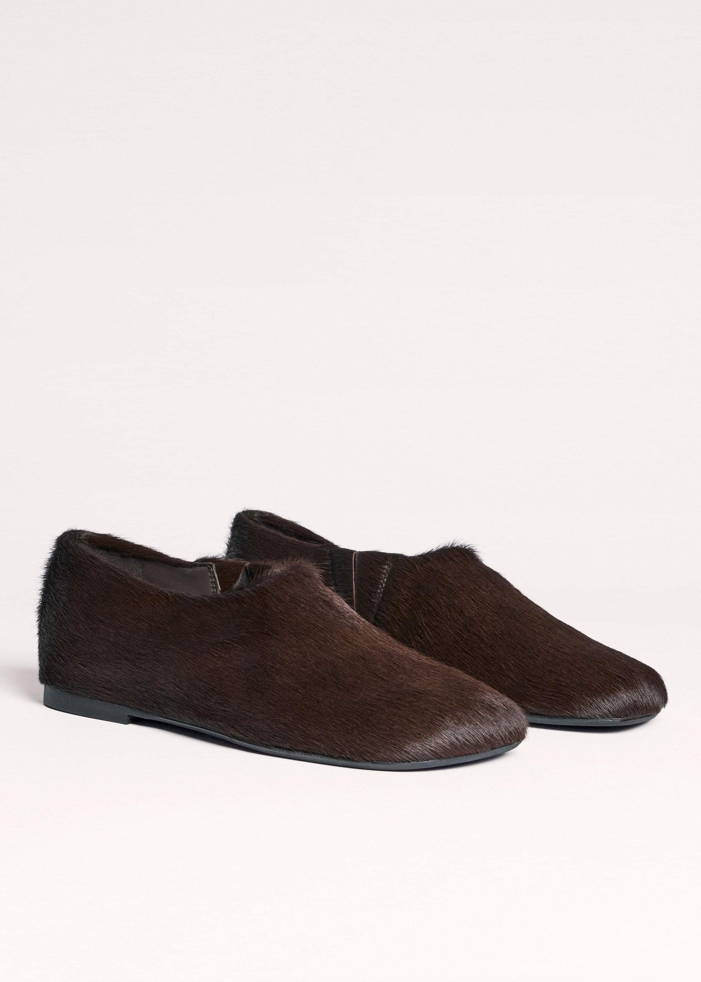 ME and EM Accessories Brown Asymmetric Slipper