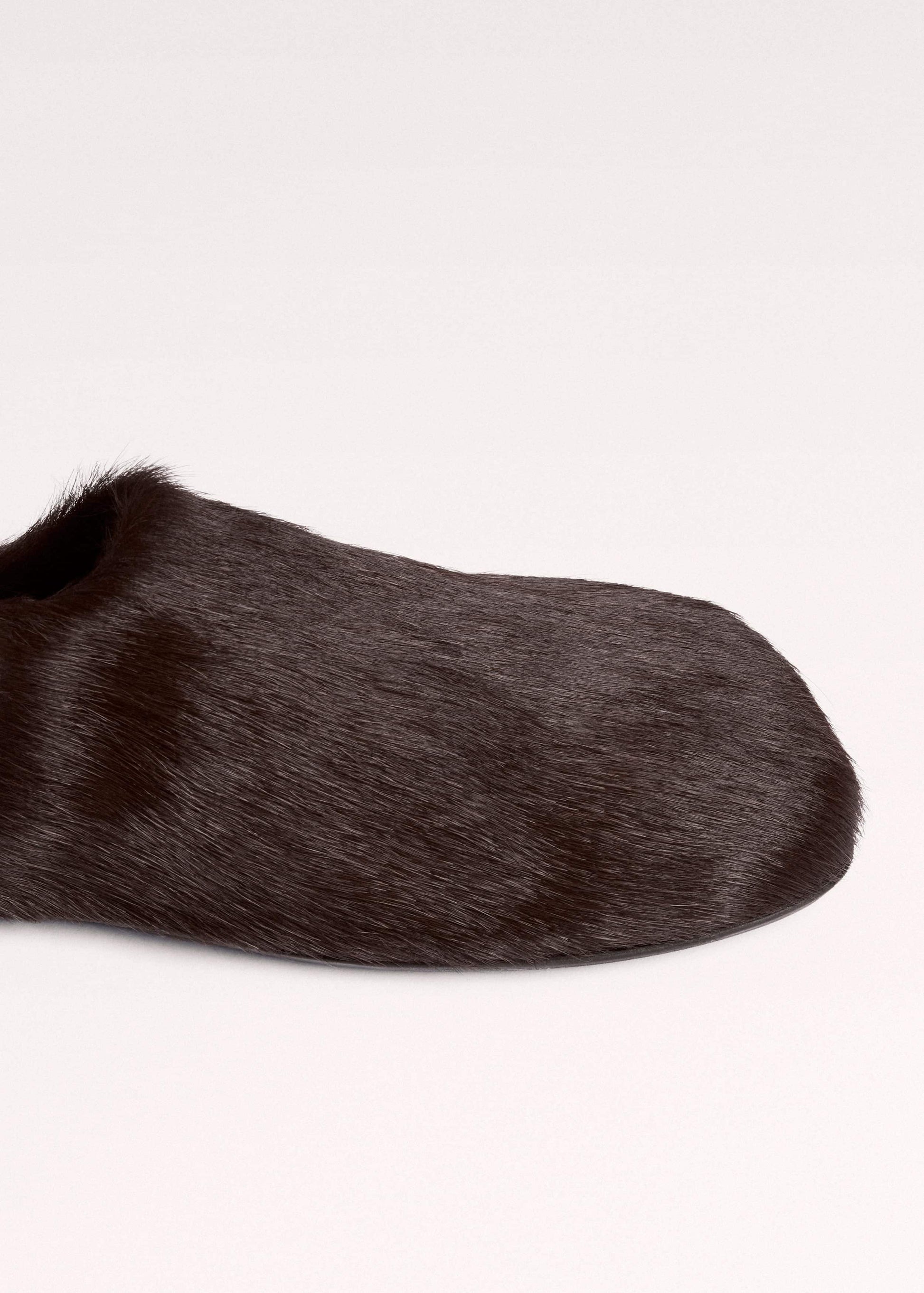ME and EM Accessories Brown Asymmetric Slipper