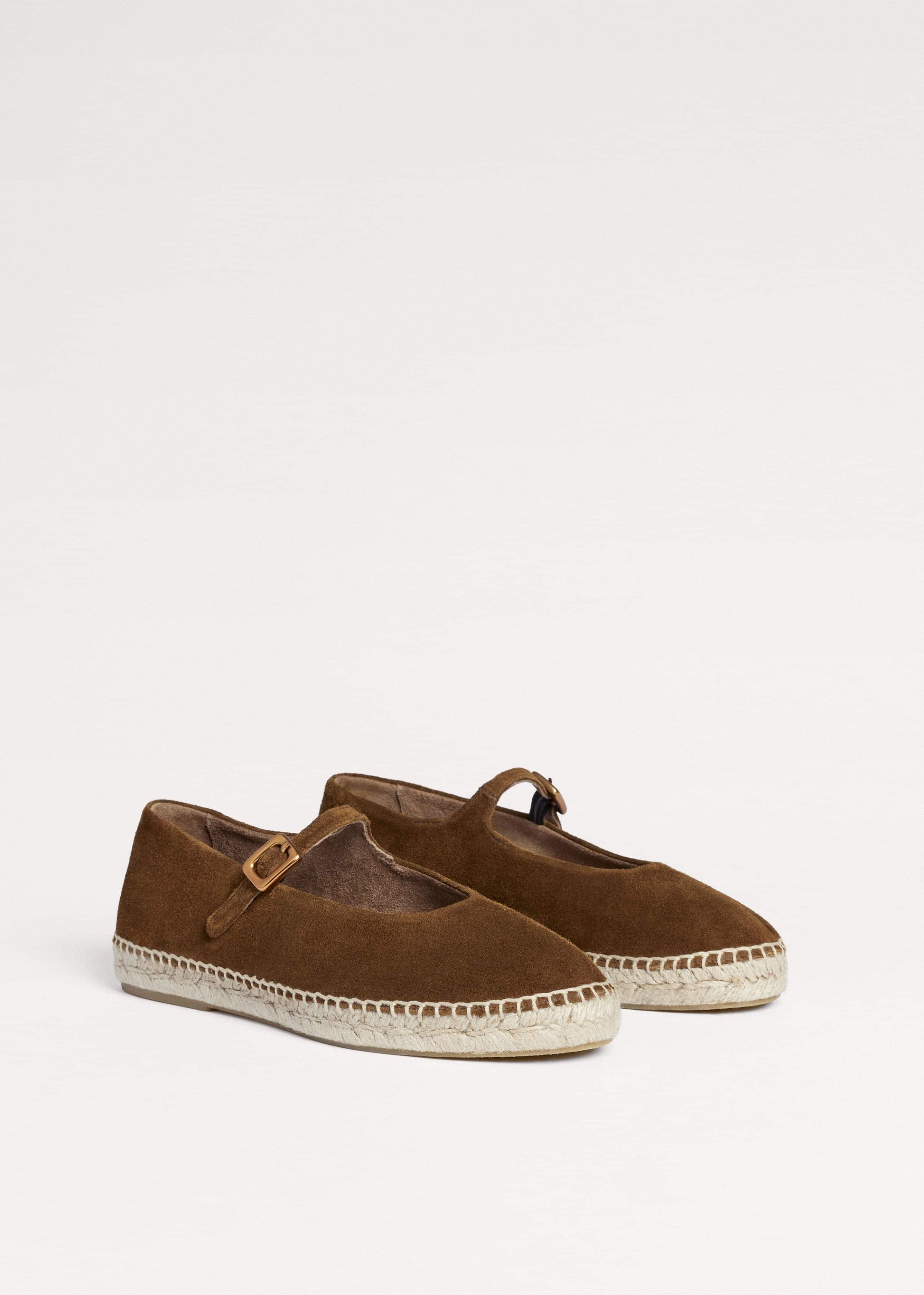 ME and EM Accessories Olive Green Espadrille Mary Jane