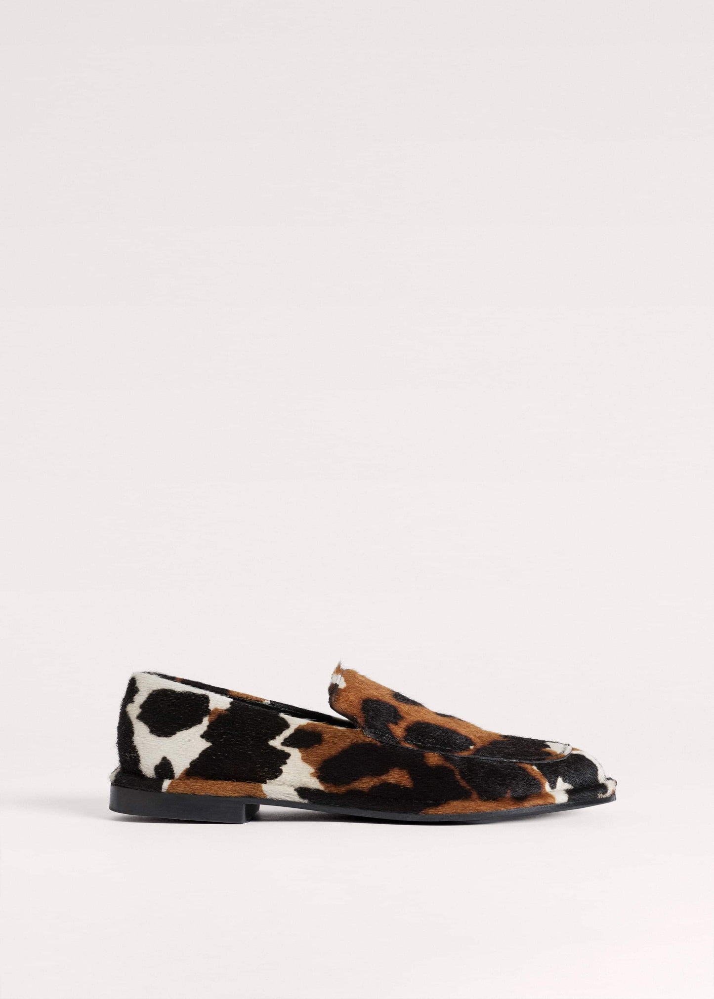 ME and EM Accessories Brown Cow Print Travel Loafer
