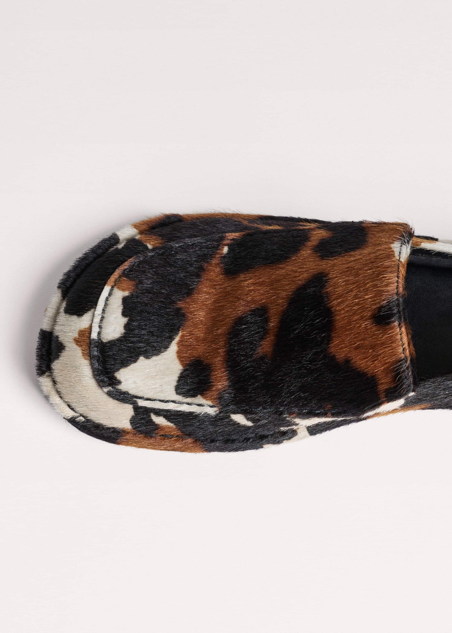 ME and EM Accessories Brown Cow Print Travel Loafer