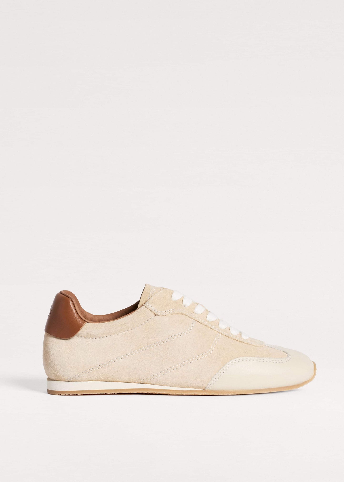 ME and EM Accessories Latte Retro Runner Sneaker