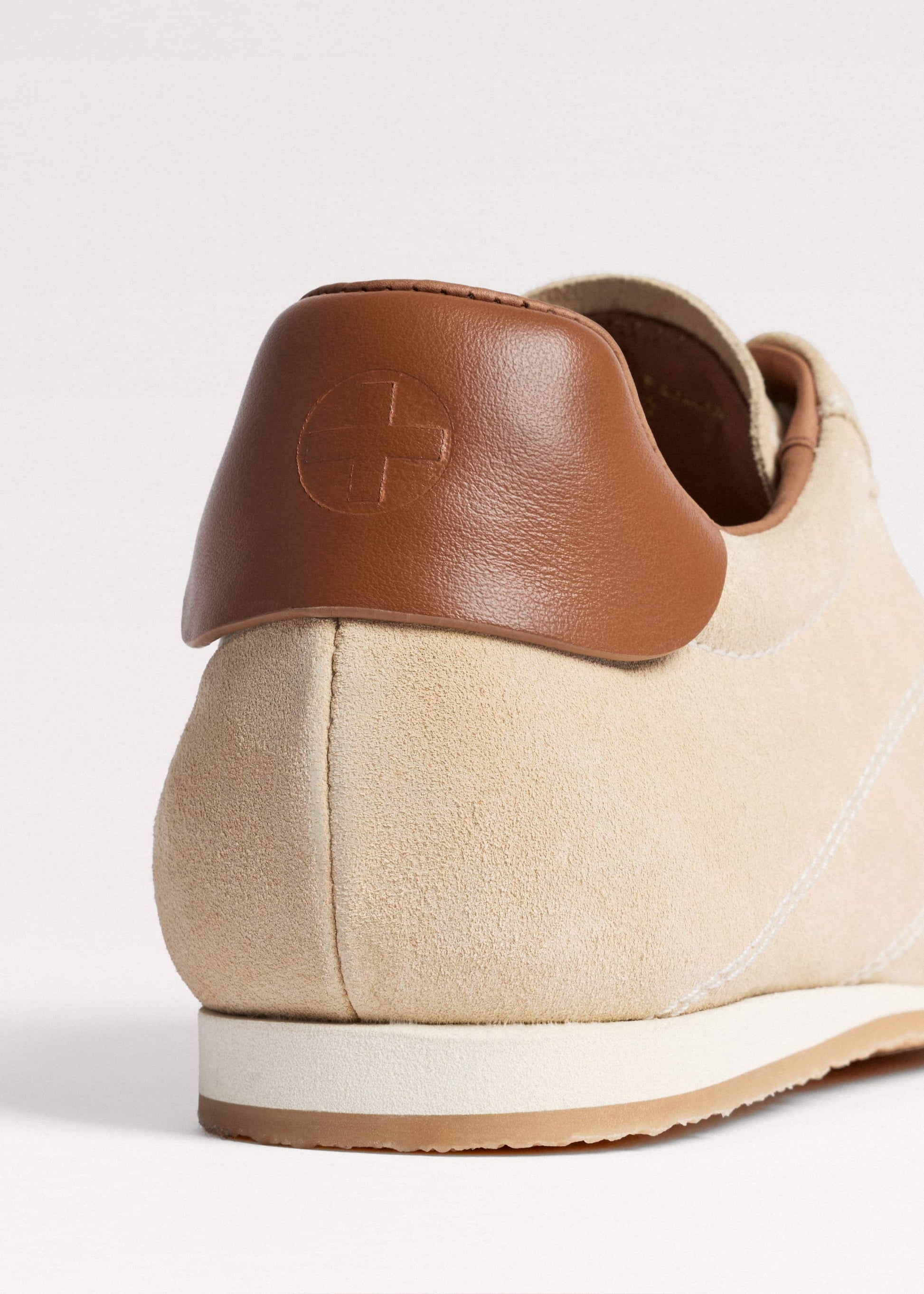 ME and EM Accessories Latte Retro Runner Sneaker